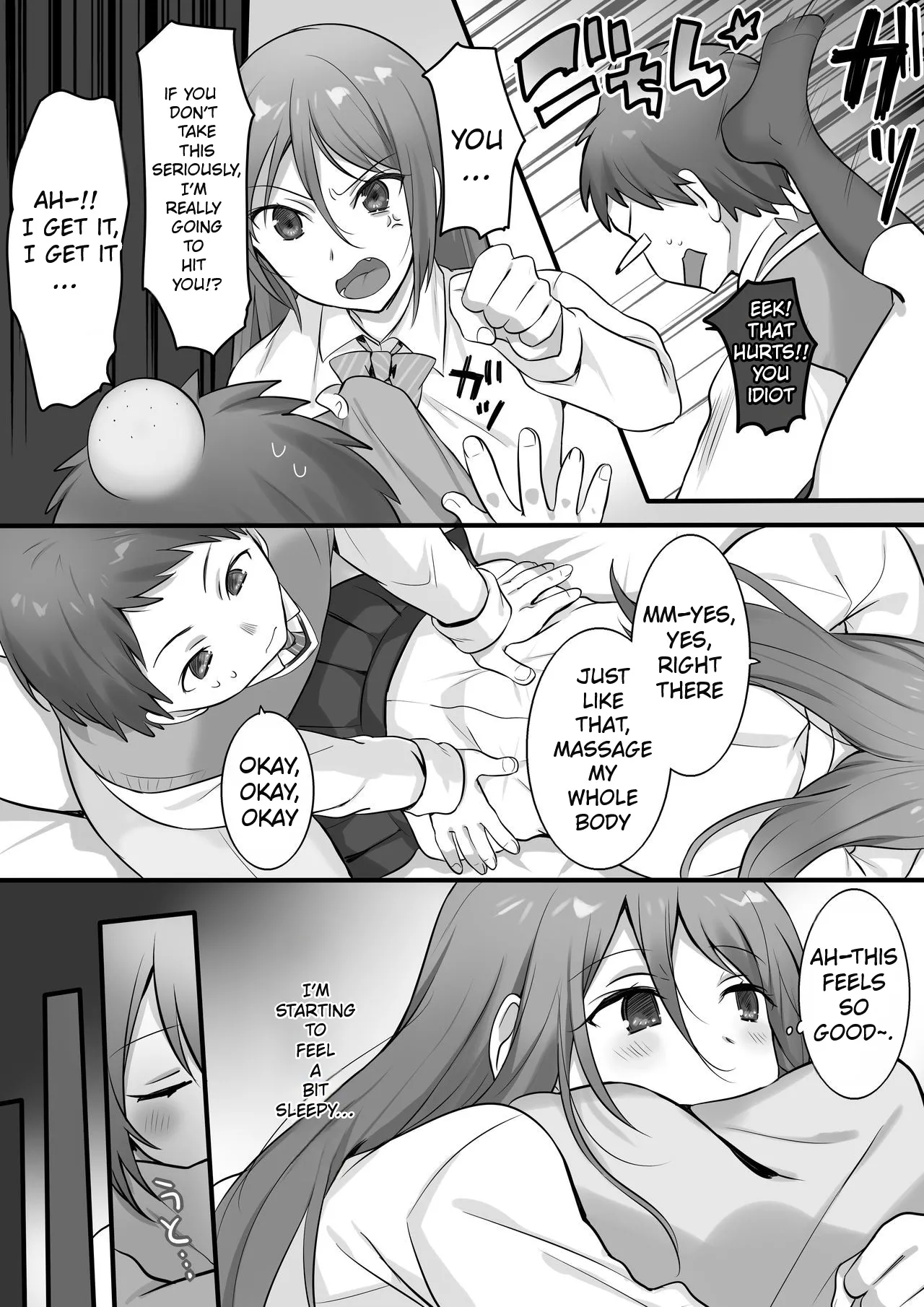 [Fafafalabel (Hiiragi Popura)] I Tried Giving a Sensual Massage to My Older Sister, Who’s Ranked #2 Nationwide in Karate - Ready to Be Killed for It. [English] 이미지 번호 7