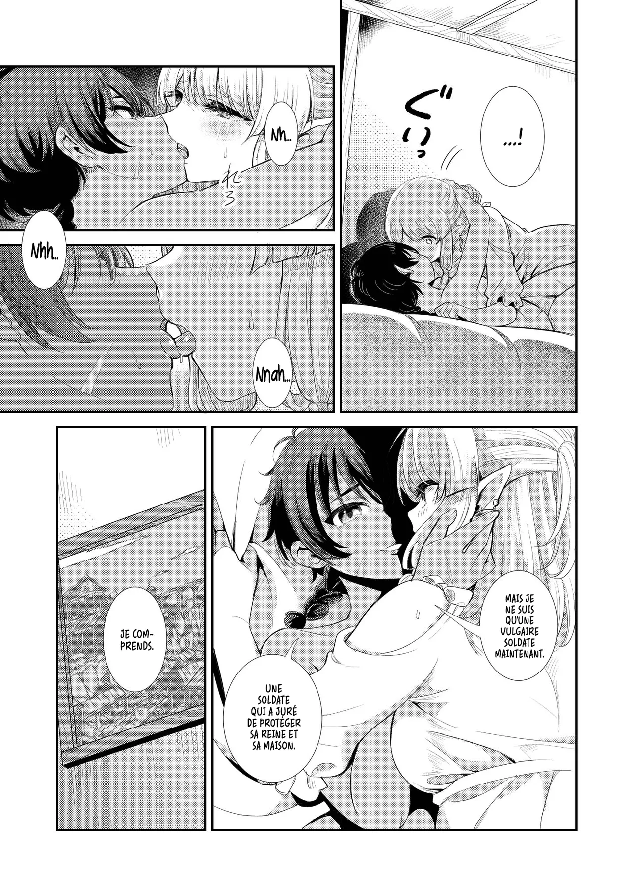 [Burakuradou (Takeshisu)] Tsuki Akari no Yoru ni [French] image number 13