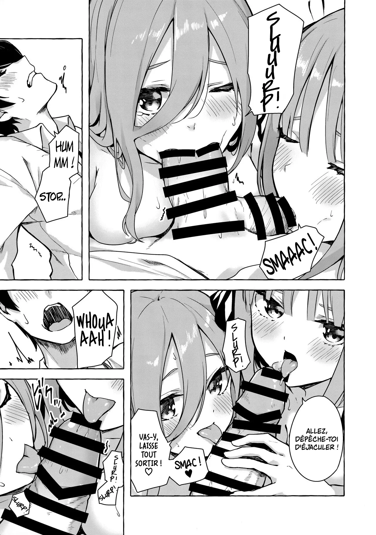 (C99) [Sawaraya Shoten (Sahara Gensei)] Nitoubun de Ii yo ne (Gotoubun no Hanayome) [French] image number 14