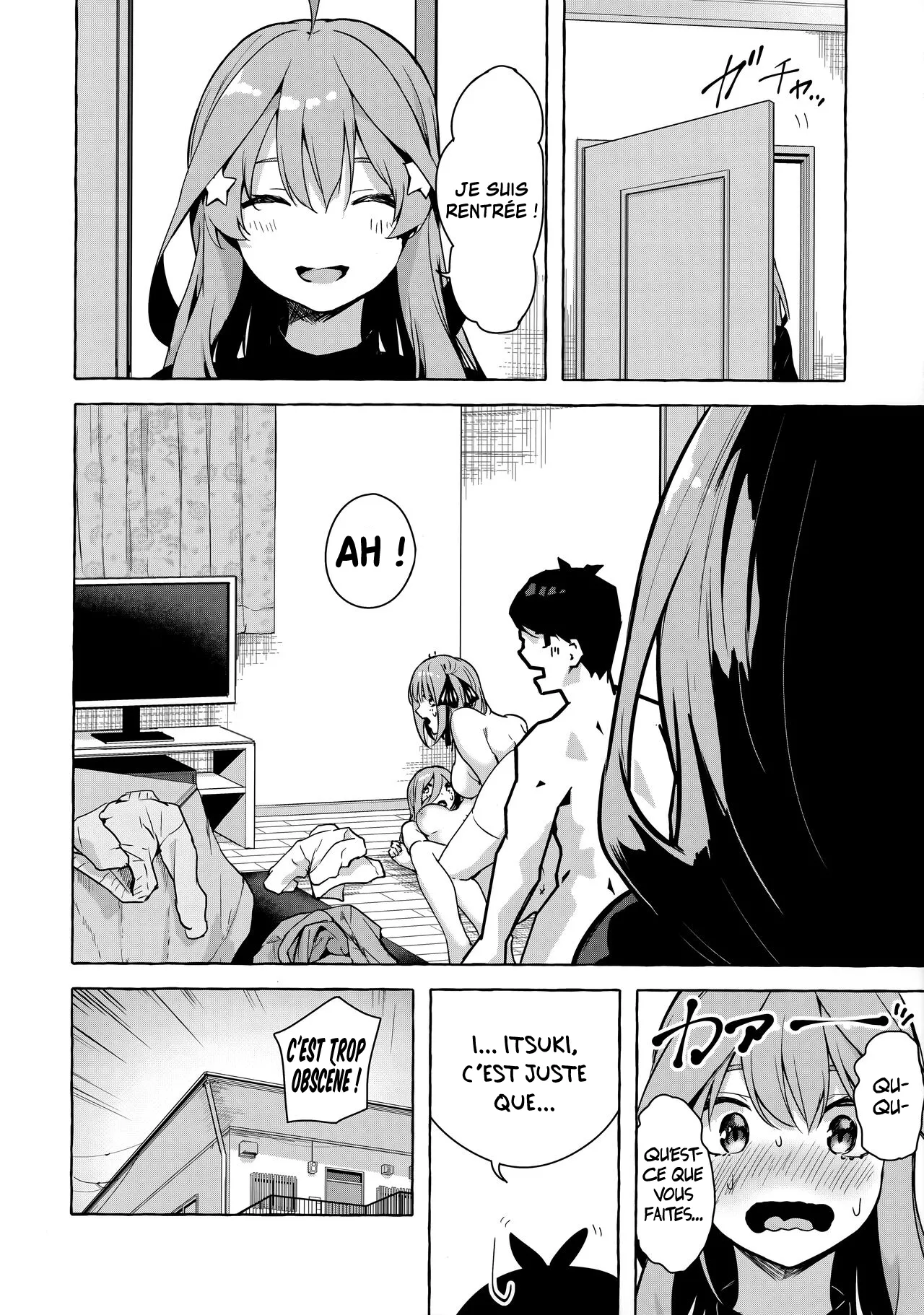 (C99) [Sawaraya Shoten (Sahara Gensei)] Nitoubun de Ii yo ne (Gotoubun no Hanayome) [French] image number 29