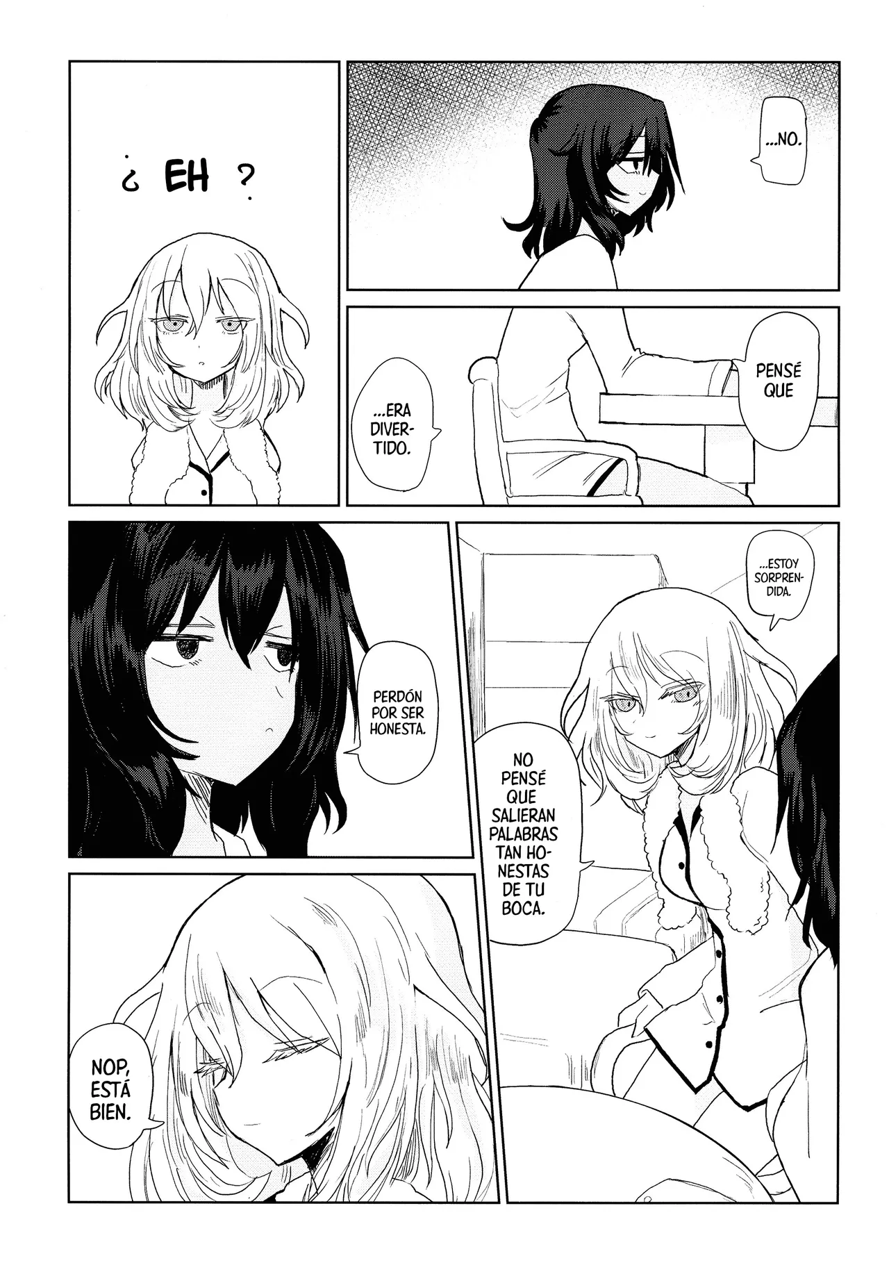 (Otome no Tashinami) [Shadan Katsudoh (Kyuusuikei)] Mikkame no Utakata | La Efimeridad Del Tercer Día (Girls und Panzer) [Spanish] [Mister Nugget] Bildnummer 6