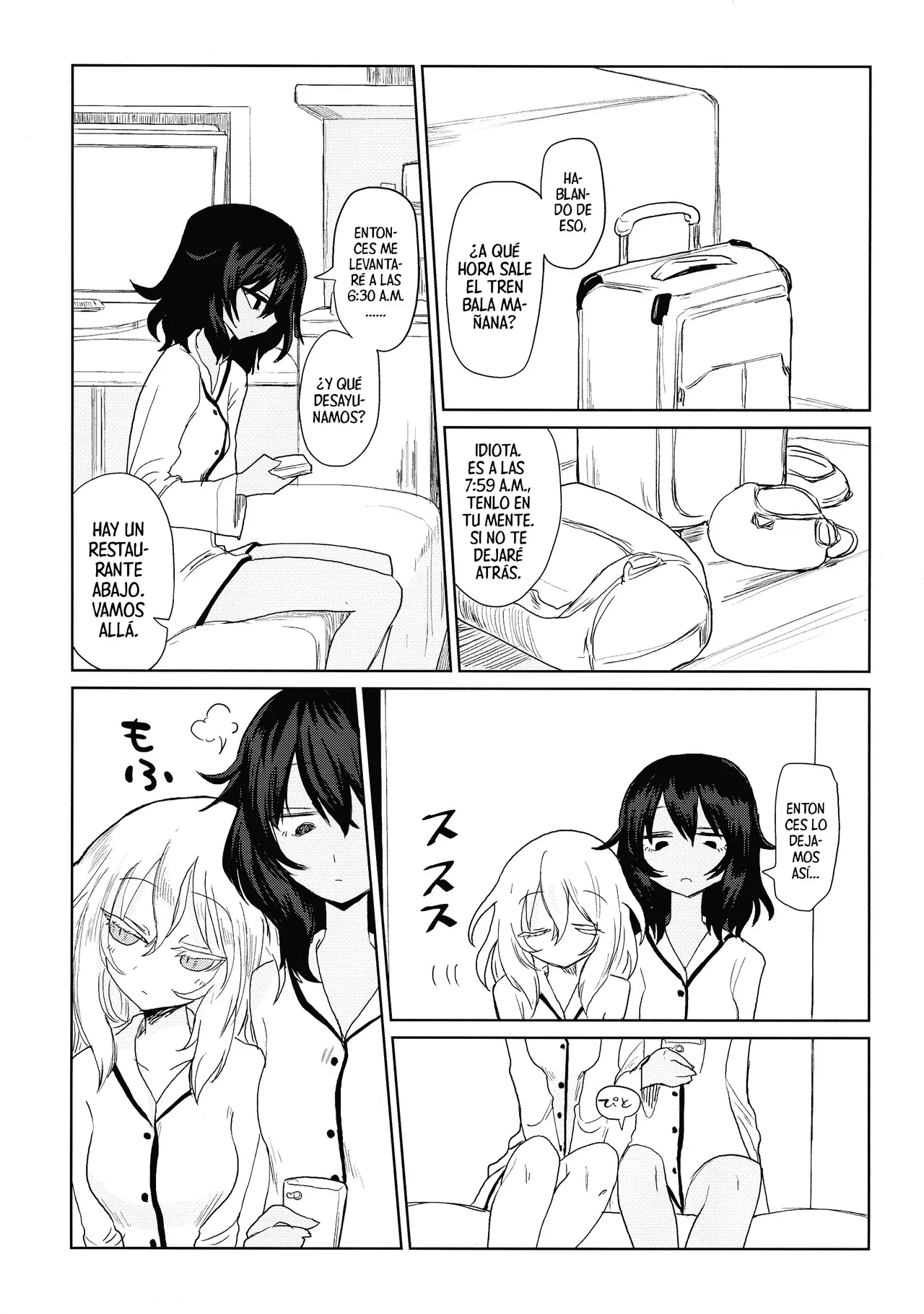 (Otome no Tashinami) [Shadan Katsudoh (Kyuusuikei)] Mikkame no Utakata | La Efimeridad Del Tercer Día (Girls und Panzer) [Spanish] [Mister Nugget] Bildnummer 8