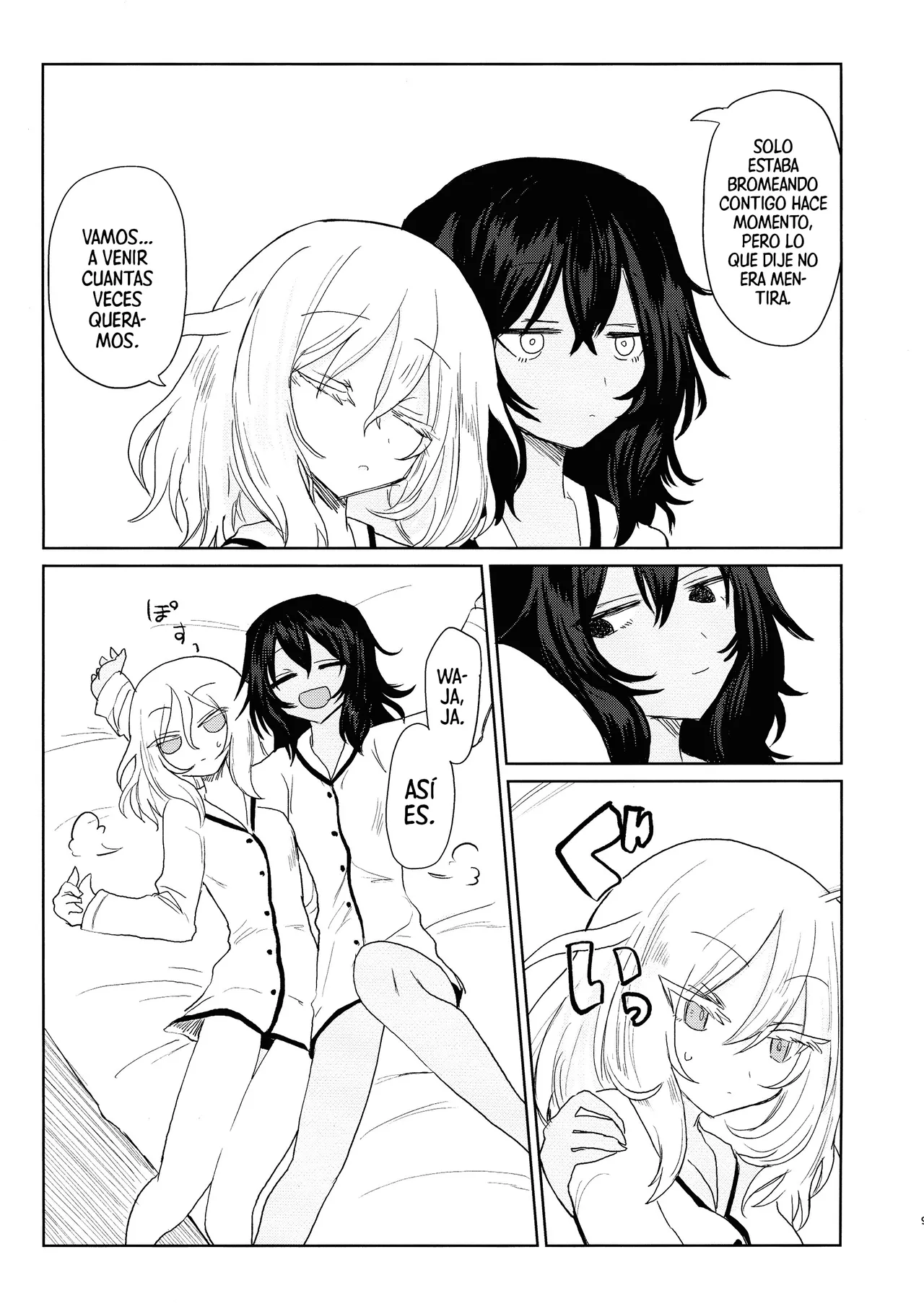 (Otome no Tashinami) [Shadan Katsudoh (Kyuusuikei)] Mikkame no Utakata | La Efimeridad Del Tercer Día (Girls und Panzer) [Spanish] [Mister Nugget] Bildnummer 9