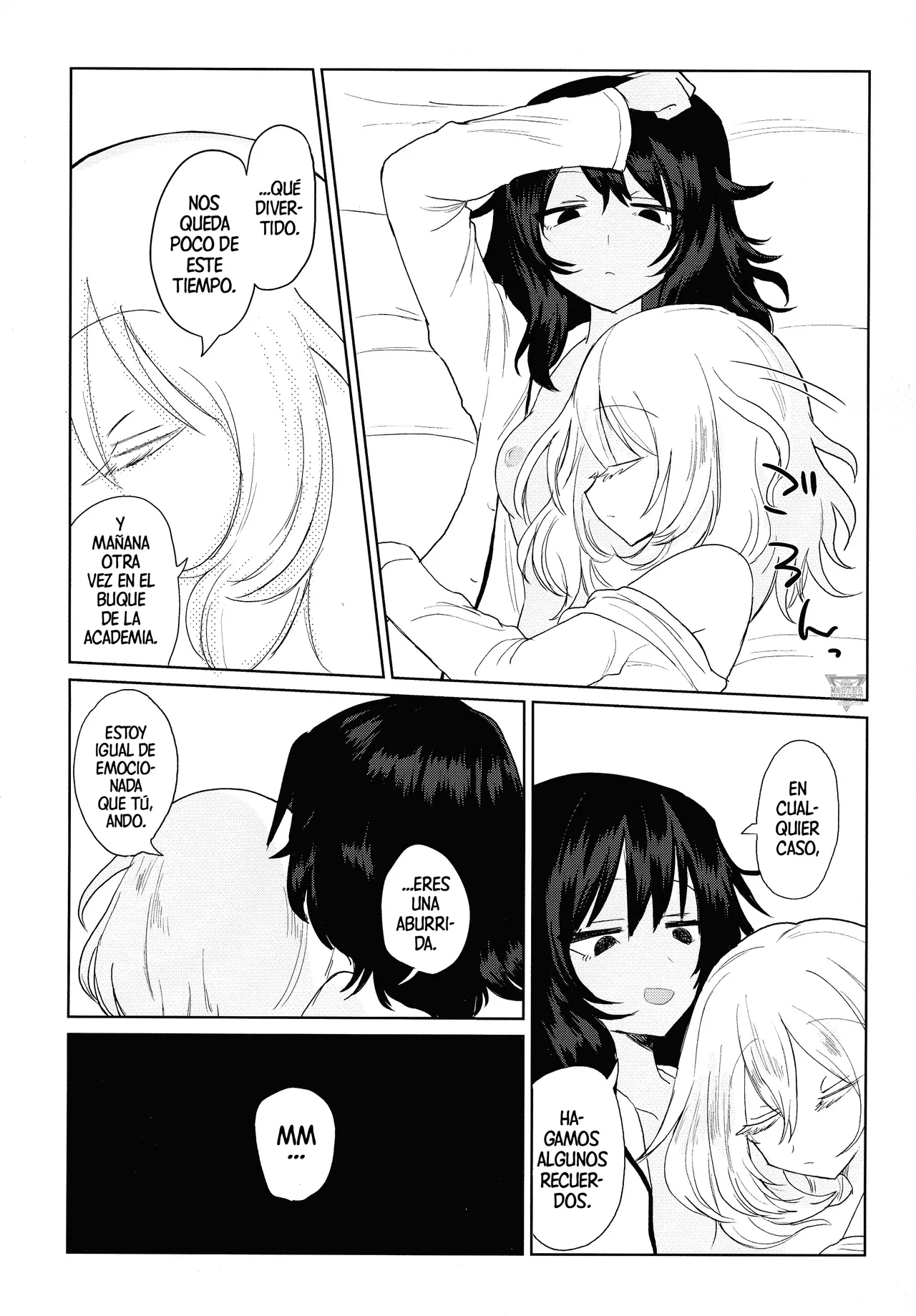 (Otome no Tashinami) [Shadan Katsudoh (Kyuusuikei)] Mikkame no Utakata | La Efimeridad Del Tercer Día (Girls und Panzer) [Spanish] [Mister Nugget] Bildnummer 18