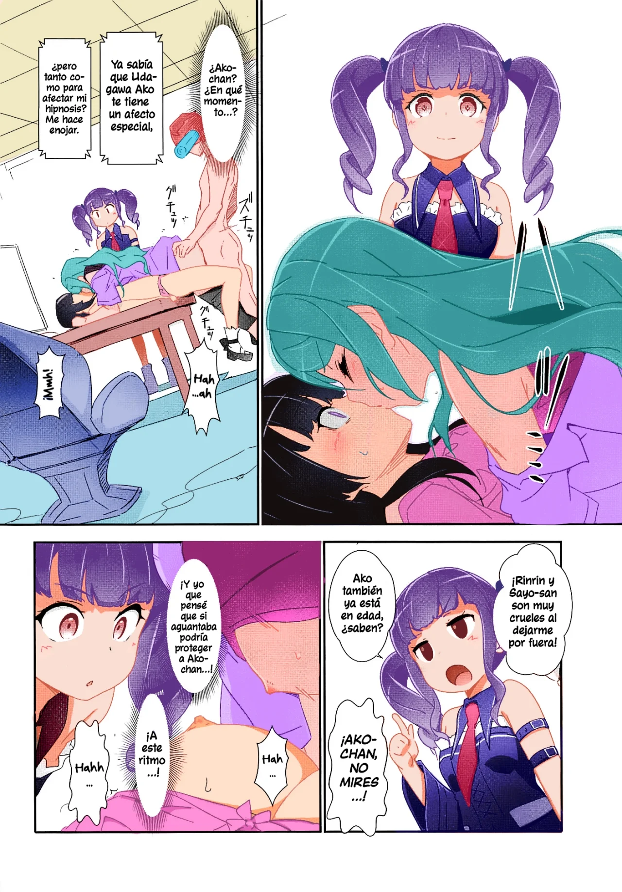 (C96) [Heart Manju Mania (Akata Izuki, Matsumori Shou)] EroYoro？9 -Rose blau Fantasie Stil-｜¿Algo Erótico, Está Bien？9 -Rose blau Fantasie Stil- (BanG Dream!) [Spanish] [Hina Boppinboppidin Posting] изображение № 17