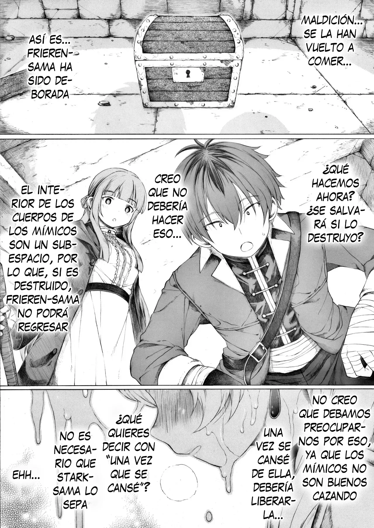 [Itano Chiharu] Igaito Shirarete Inai Mimic no Seitai ni Tsuite - La sorprendente ecología de los mímicos que pocos conocen (Sousou no Frieren) [Español] [Traducciones necesarias] 图片编号 1