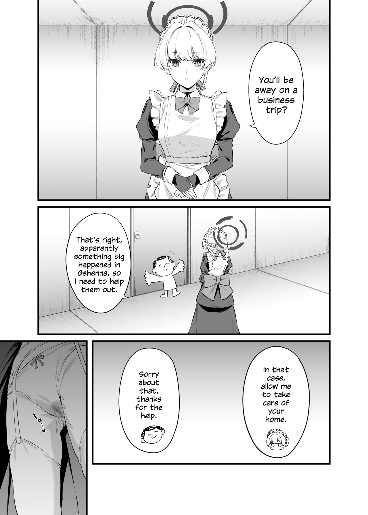 [12-banme no Seki (Agape)] Asuma Toki no Secret Service (Blue Archive) [English] [SDTLs] [Digital] изображение № 10