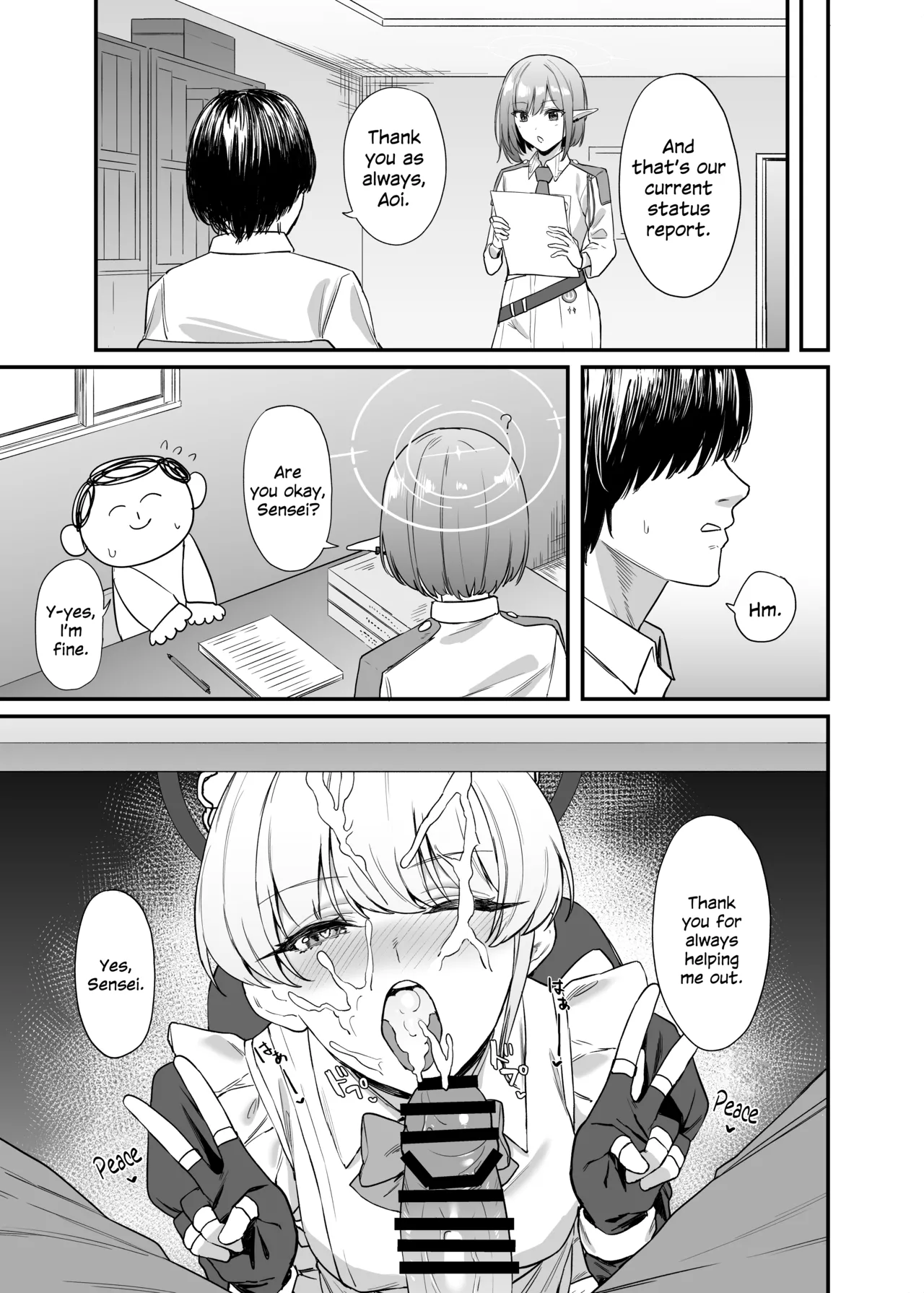 [12-banme no Seki (Agape)] Asuma Toki no Secret Service (Blue Archive) [English] [SDTLs] [Digital] изображение № 30