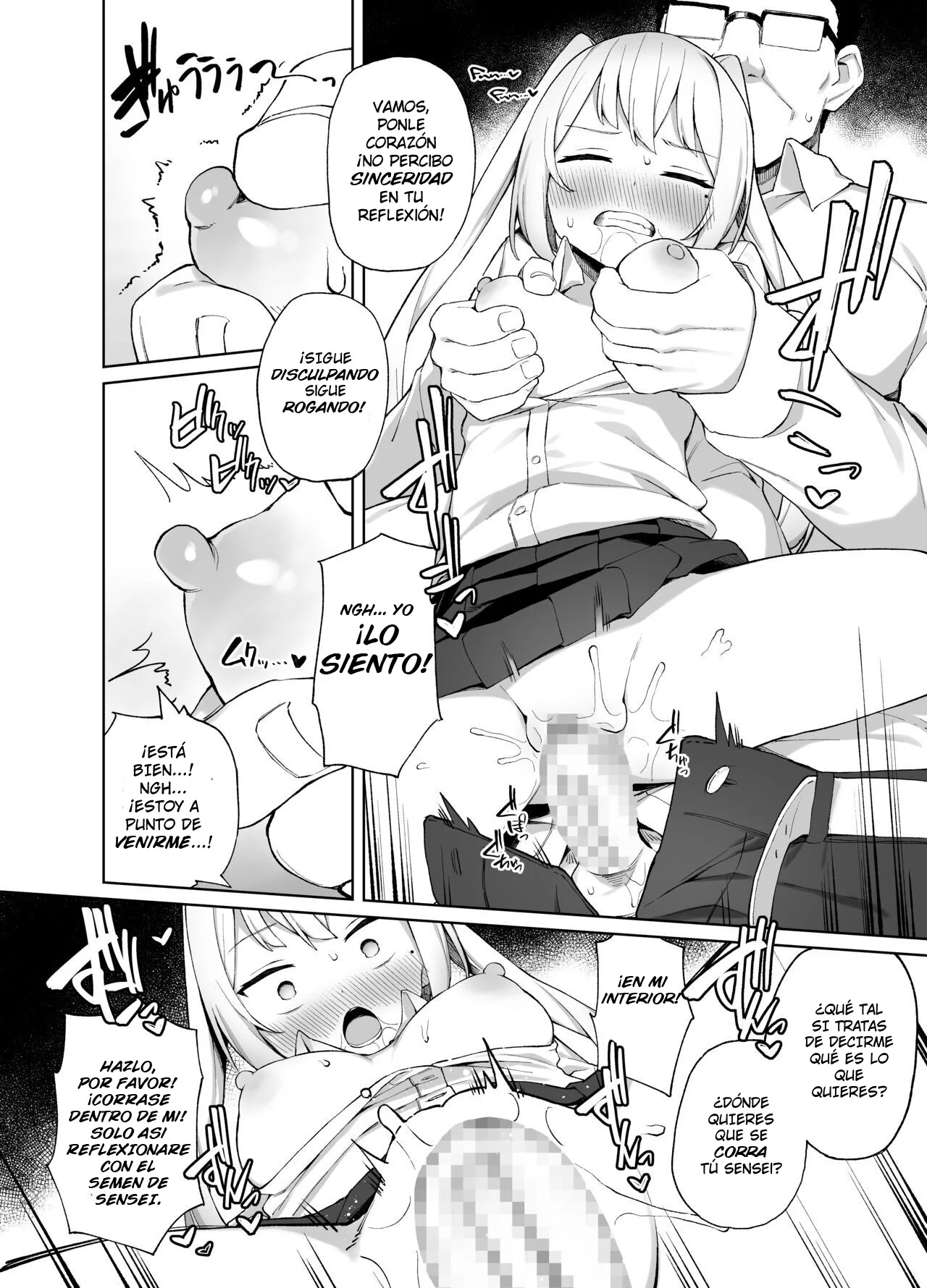 [Punipuni no Hoppe (Kawayoi)] Saimin Seikyouiku｜Educación Sexual por Sugestión [Spanish] [Cathal y sus panas = Cathal de Abydos] [Digital] 画像番号 27