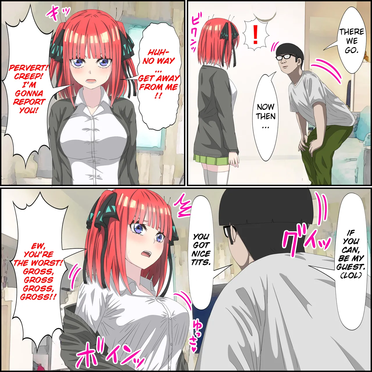 [Banana Style] An App Where You Can Have Sex With Anime Characters 8, Nino Compilation (Gotoubun no Hanayome) image number 4
