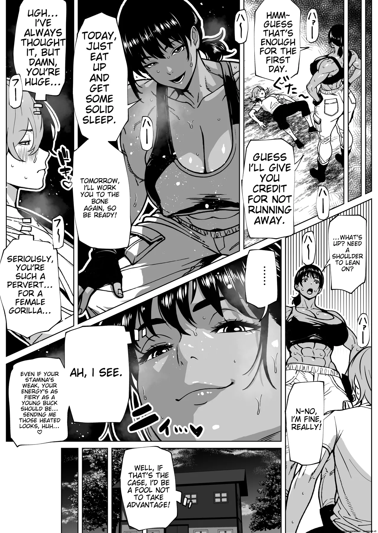 [bekobeko] The Training Camp of the Futanari Teacher [ENG] [DeepSeek translation] 4eme image