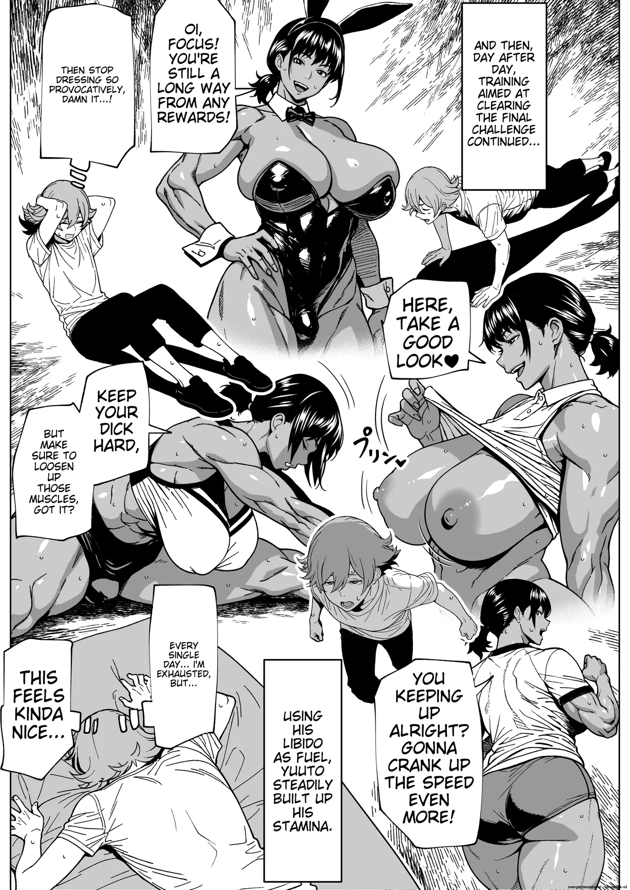 [bekobeko] The Training Camp of the Futanari Teacher [ENG] [DeepSeek translation] 14eme image