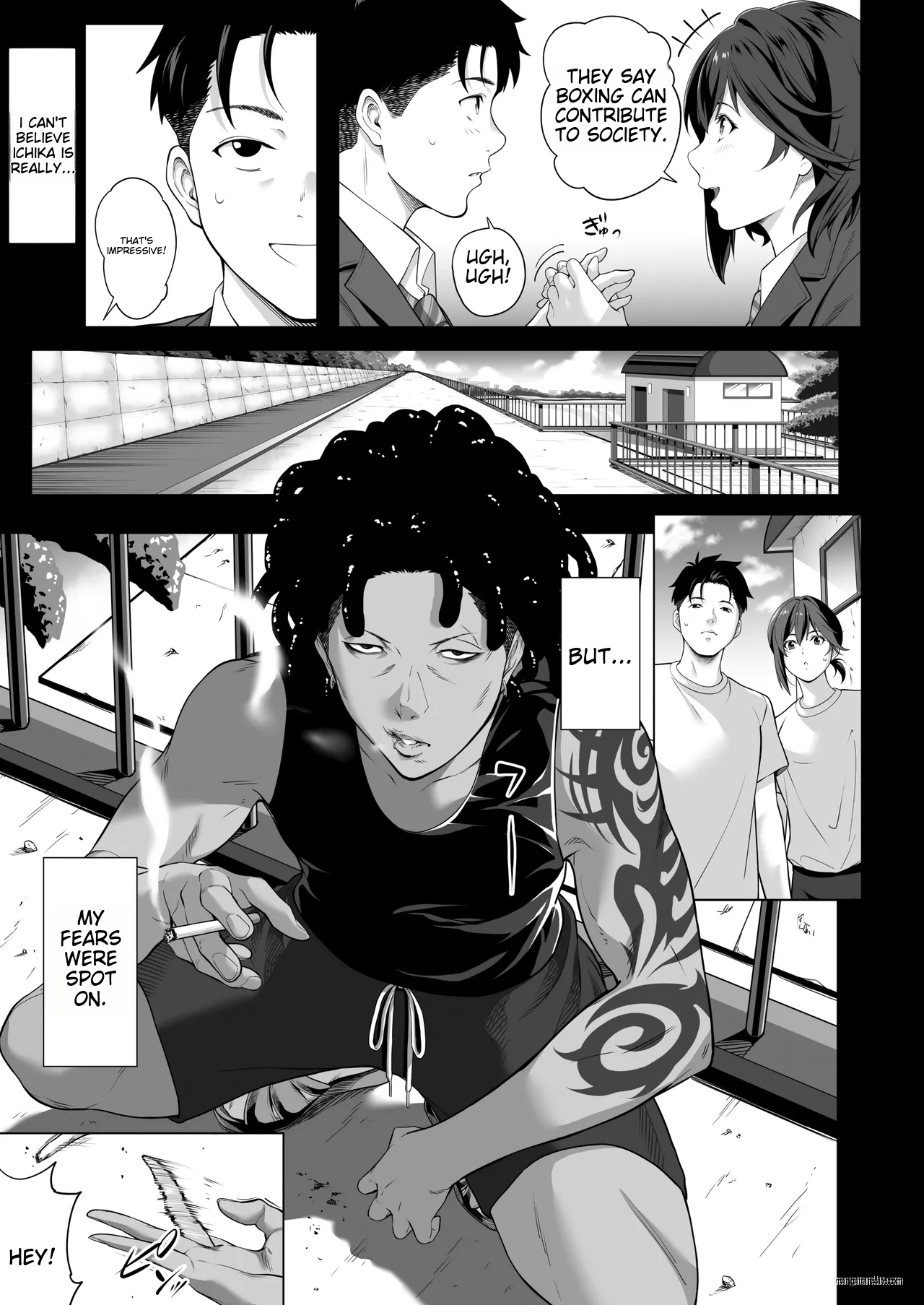 [Misaki (Futamine Kobito)] On a shivering night... ~The reason why I gave my body to a scumbag junior~ Part 1 [English] 图片编号 12