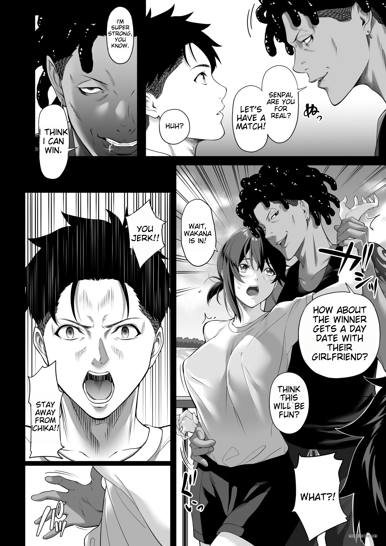 [Misaki (Futamine Kobito)] On a shivering night... ~The reason why I gave my body to a scumbag junior~ Part 1 [English] 图片编号 13