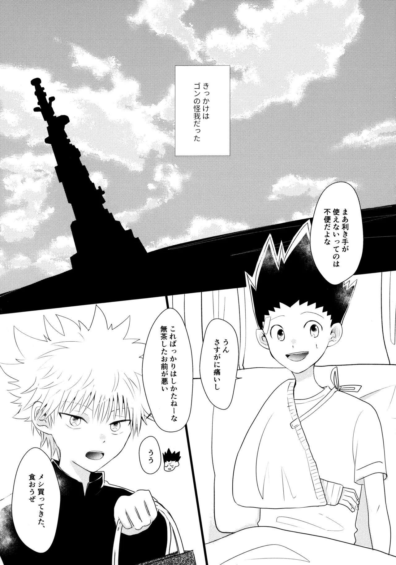 (Re:HUNTER 09) [ACUTE (Siyo)] Kimi Nashi ja Irarenai. (Hunter x Hunter) numero di immagine  2