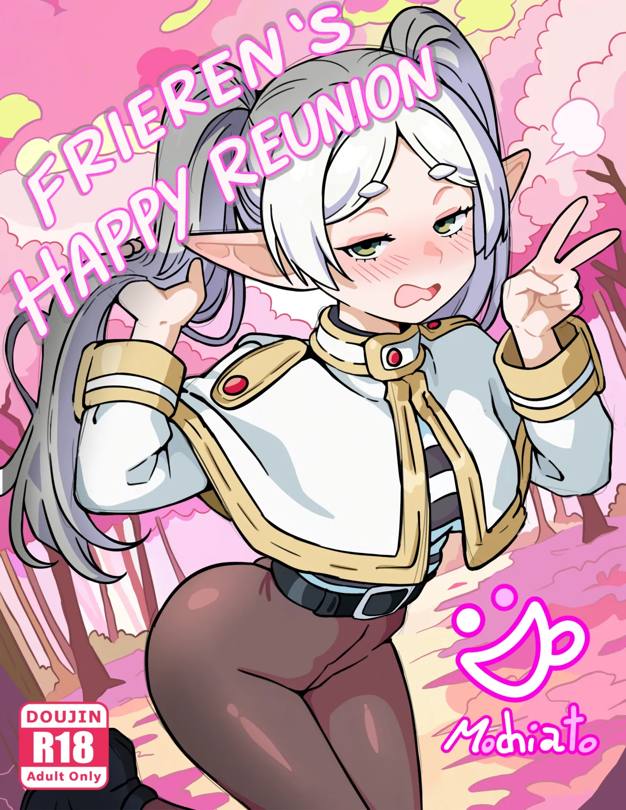 Frieren’s happy Reunion with Himmel (Mochiato) numero di immagine  1