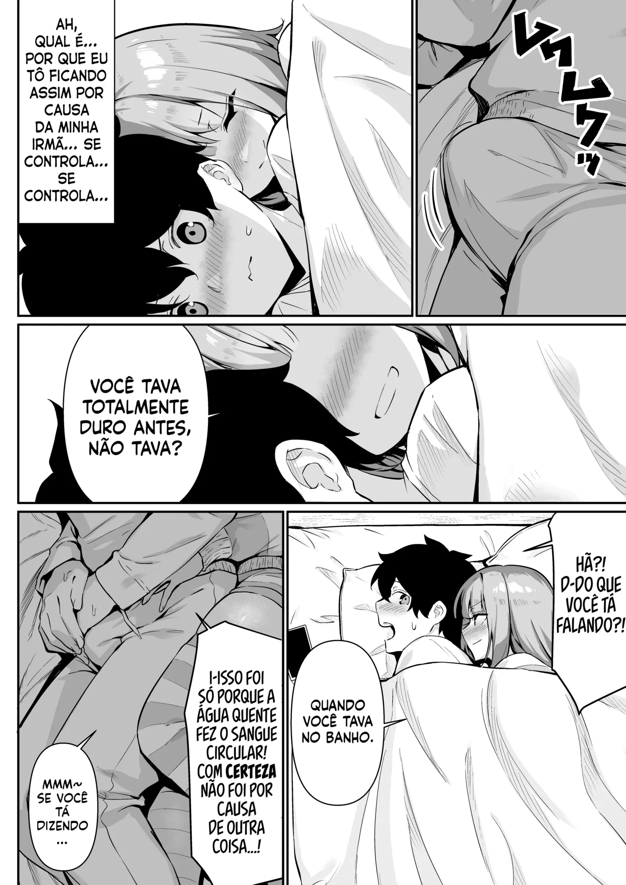 [Yokoya Manjirou] Chikubi Gottsunko kara Hajimaru Imouto to no H na Asobi | De Esbarrões Inocentes a Brincadeiras Quentes com Minha Irmã [Portuguese-BR] numero di immagine  22