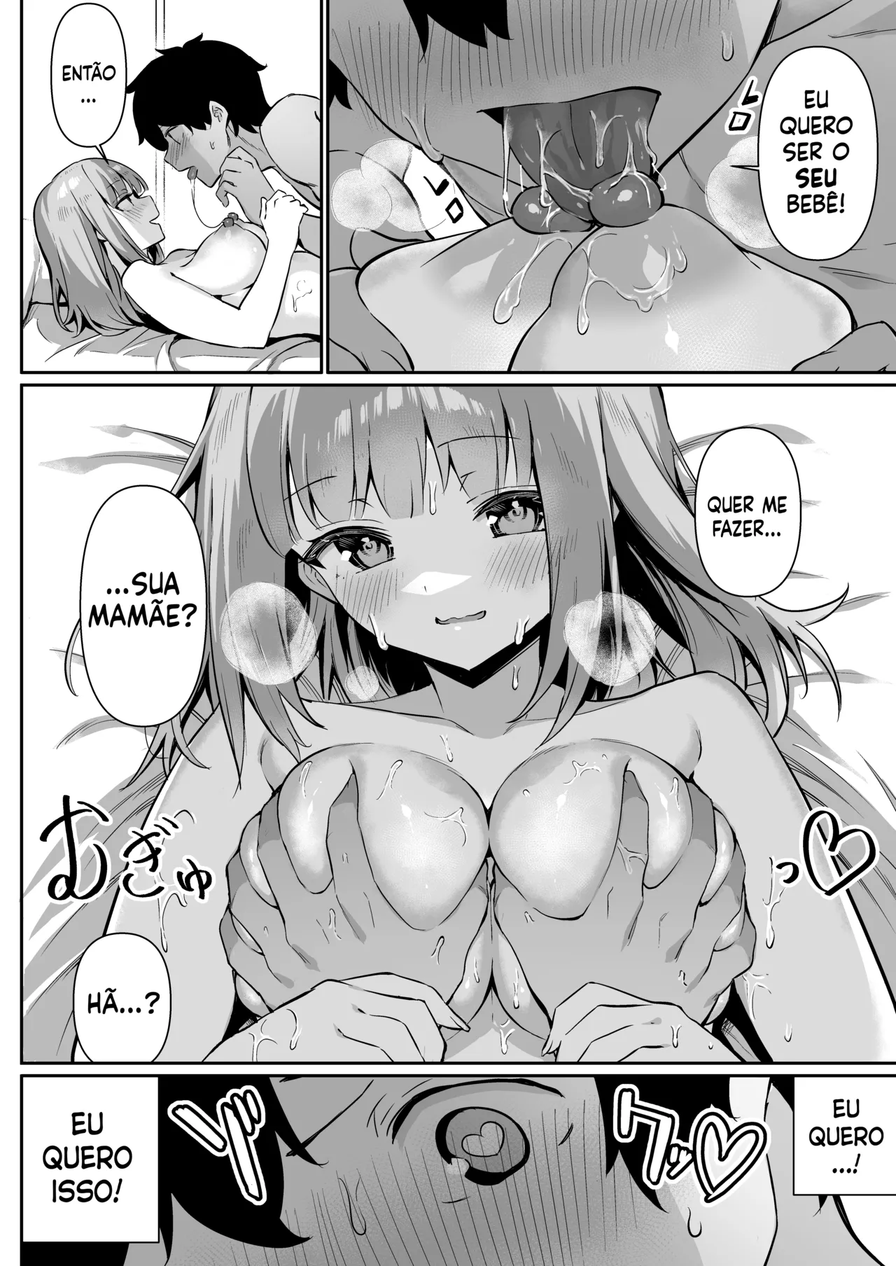 [Yokoya Manjirou] Chikubi Gottsunko kara Hajimaru Imouto to no H na Asobi | De Esbarrões Inocentes a Brincadeiras Quentes com Minha Irmã [Portuguese-BR] numero di immagine  44