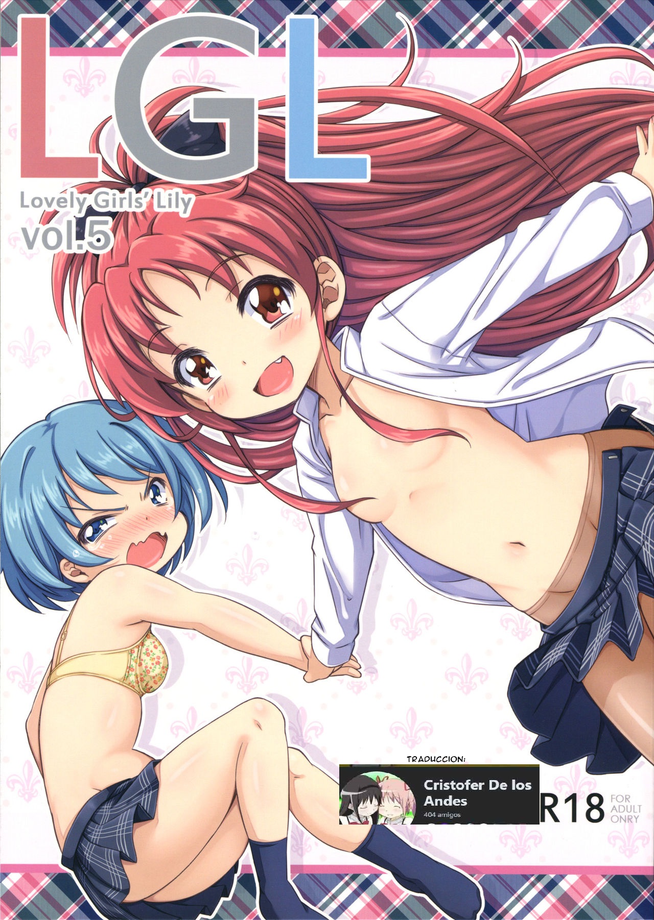 (C83) [Fukazume Kizoku (Amaro Tamaro)] Lovely Girls' Lily Vol. 5 (Puella Magi Madoka Magica) [spanish)(Taduccion:CristoferDeLosAndes) Bildnummer 1