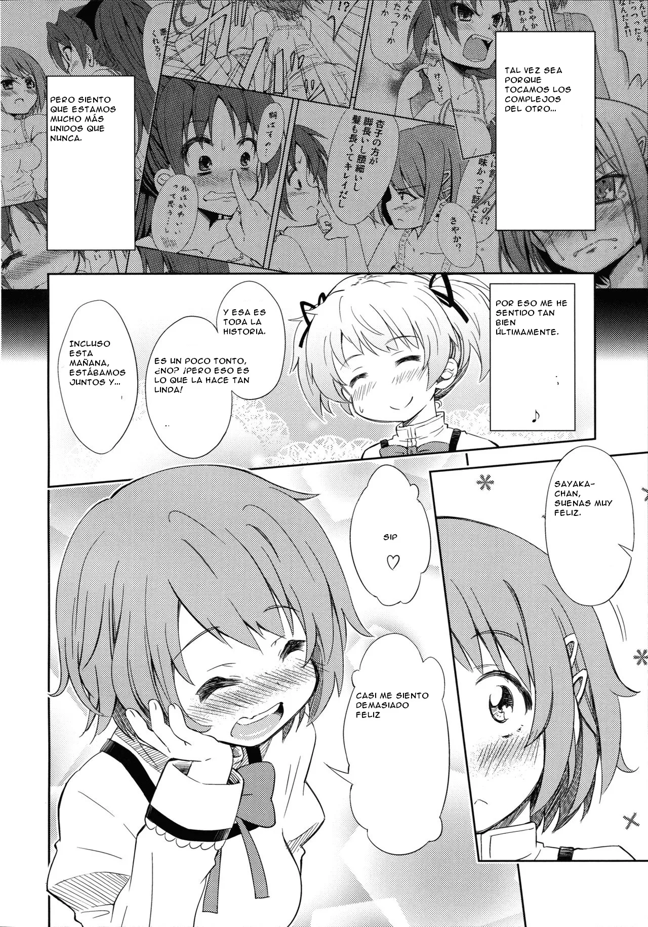 (C83) [Fukazume Kizoku (Amaro Tamaro)] Lovely Girls' Lily Vol. 5 (Puella Magi Madoka Magica) [spanish)(Taduccion:CristoferDeLosAndes) Bildnummer 7