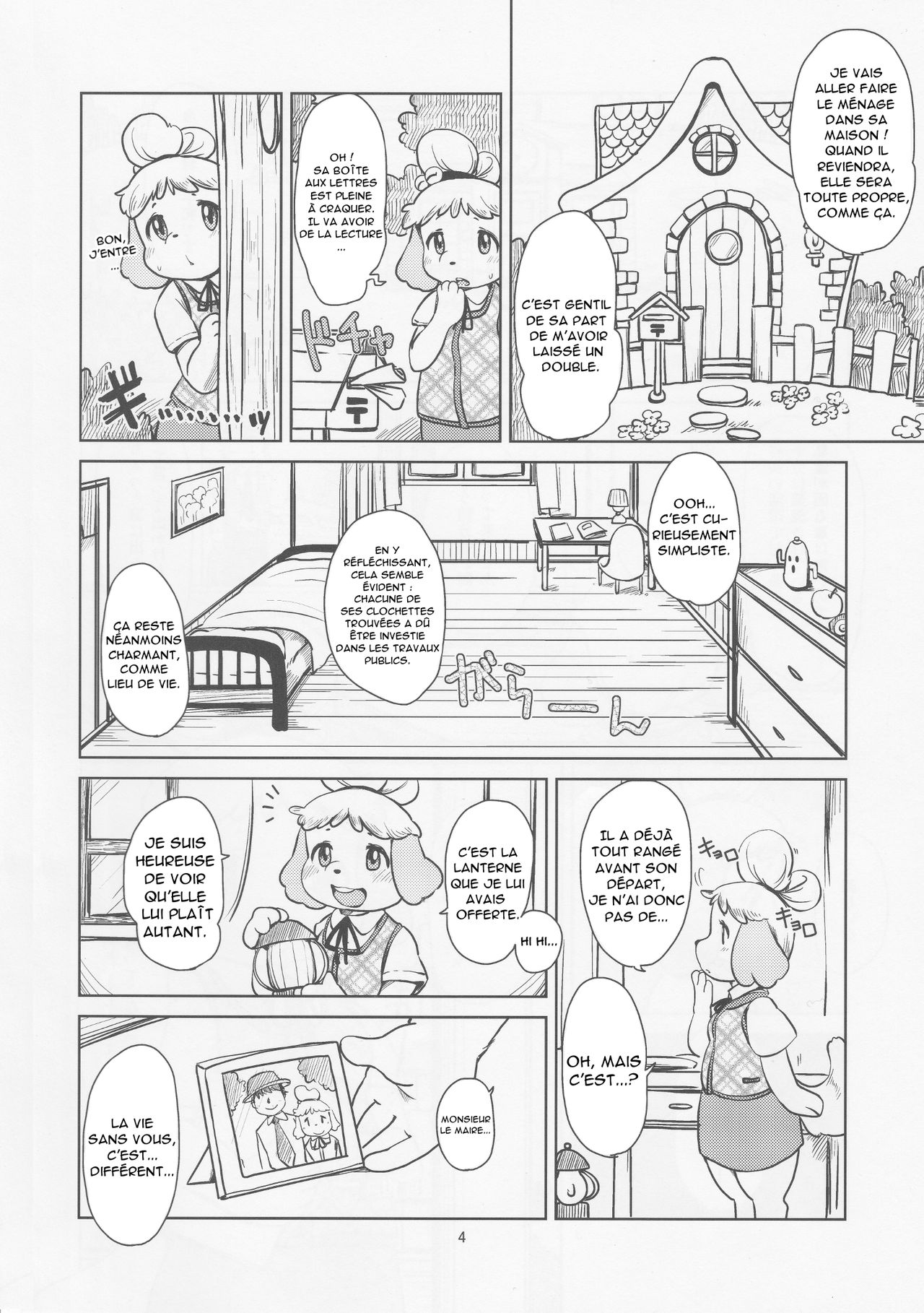(Fur-st 7) [Noraya (Setouchi Kurage)] Zutto Anata no Hisho. (Animal Crossing) [French] 3eme image