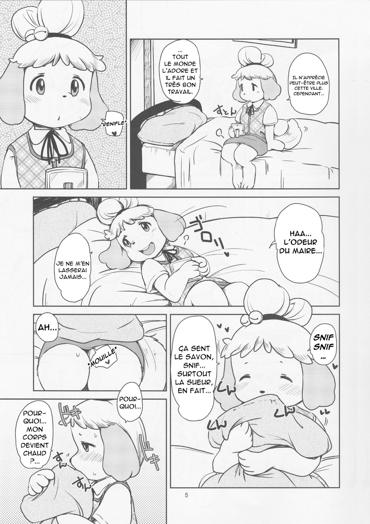 (Fur-st 7) [Noraya (Setouchi Kurage)] Zutto Anata no Hisho. (Animal Crossing) [French] 4eme image