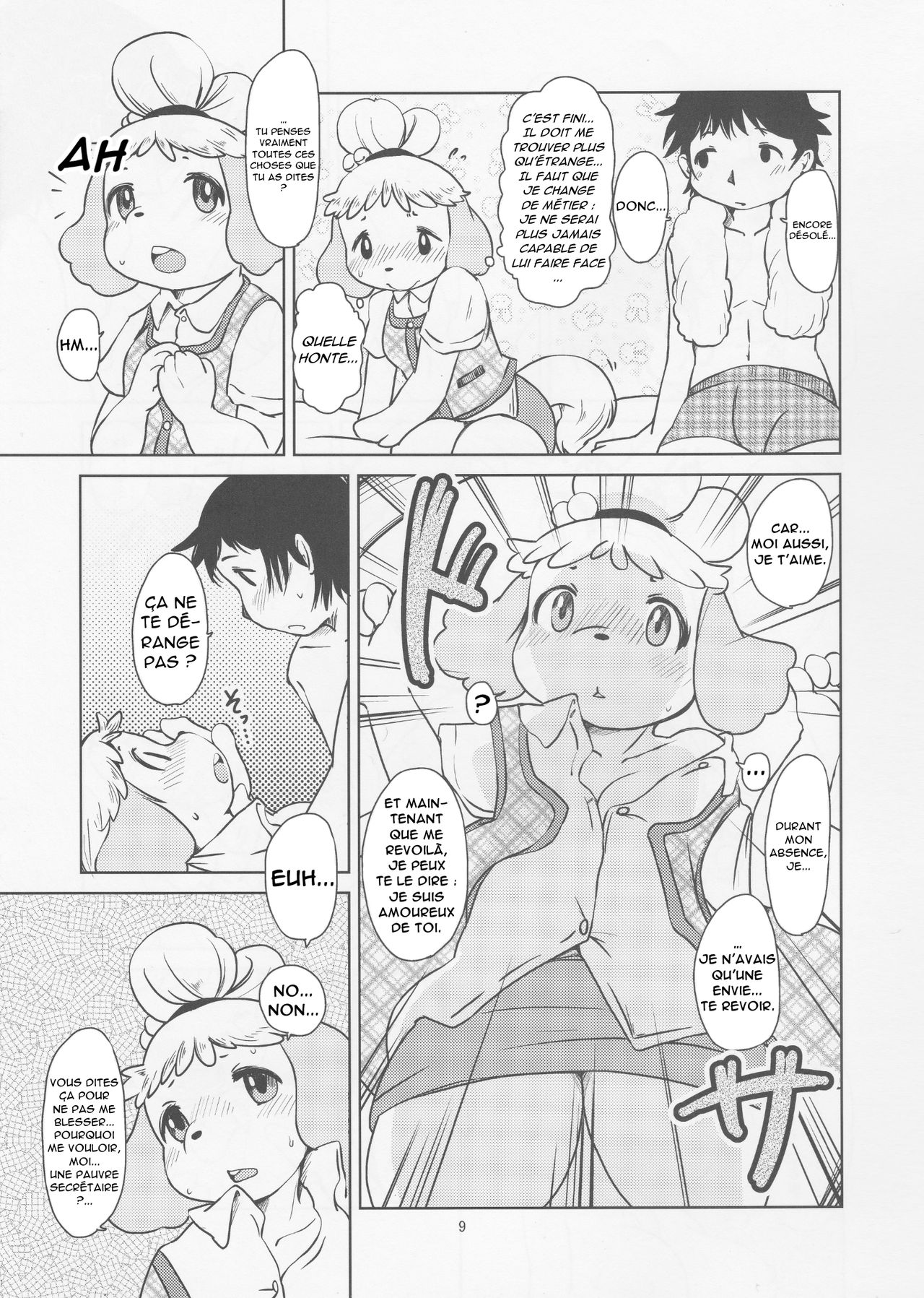 (Fur-st 7) [Noraya (Setouchi Kurage)] Zutto Anata no Hisho. (Animal Crossing) [French] 8eme image