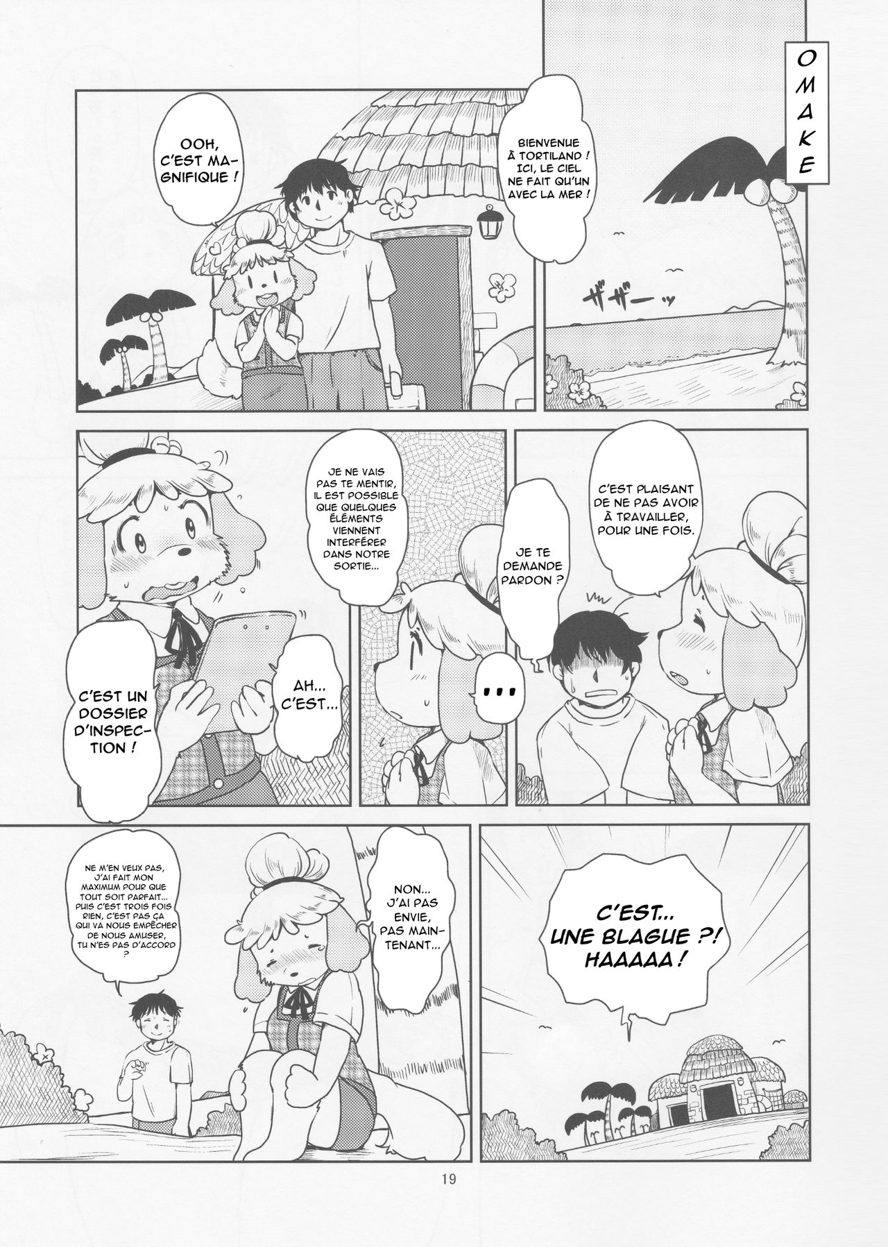 (Fur-st 7) [Noraya (Setouchi Kurage)] Zutto Anata no Hisho. (Animal Crossing) [French] 18eme image