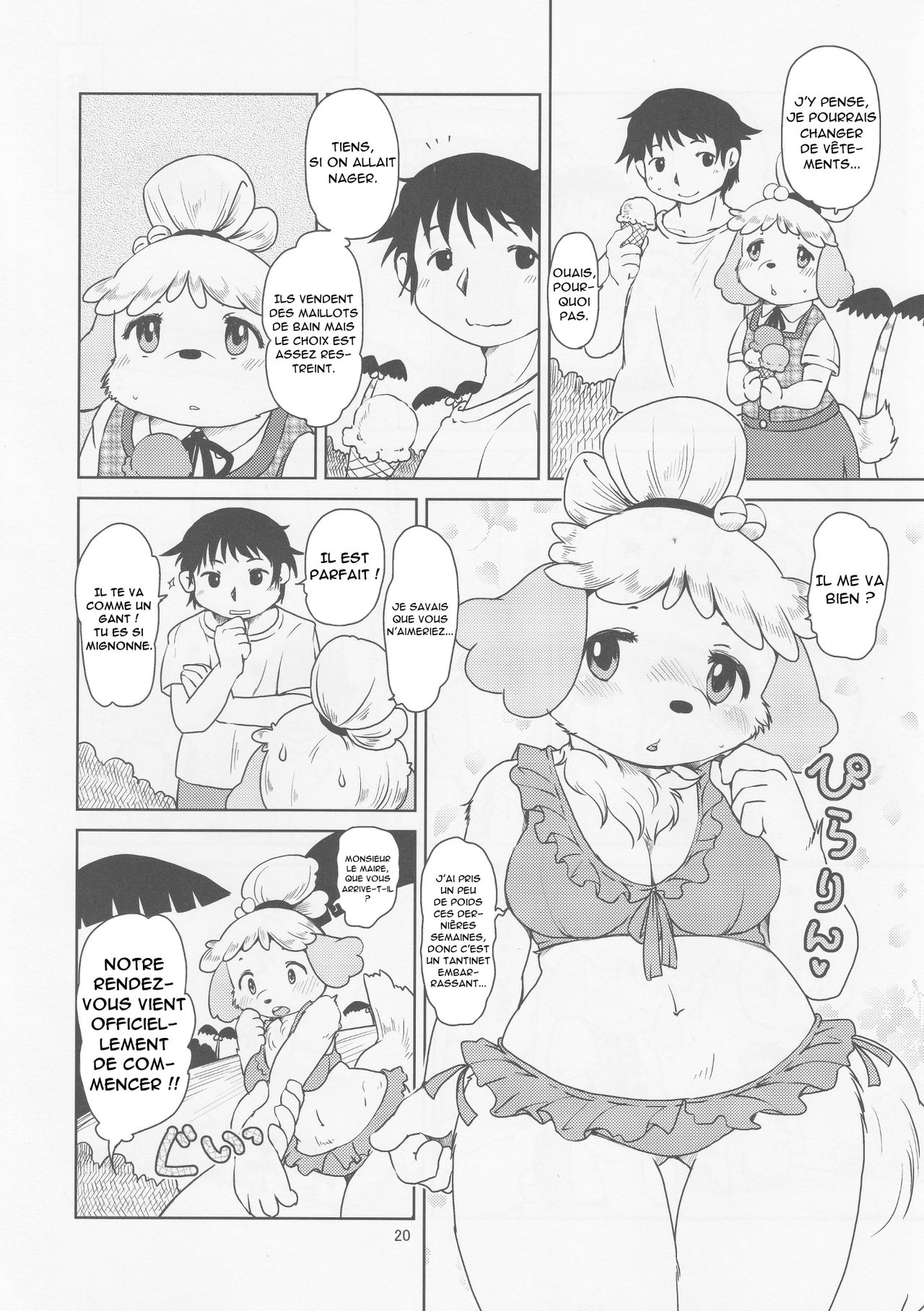 (Fur-st 7) [Noraya (Setouchi Kurage)] Zutto Anata no Hisho. (Animal Crossing) [French] 19eme image