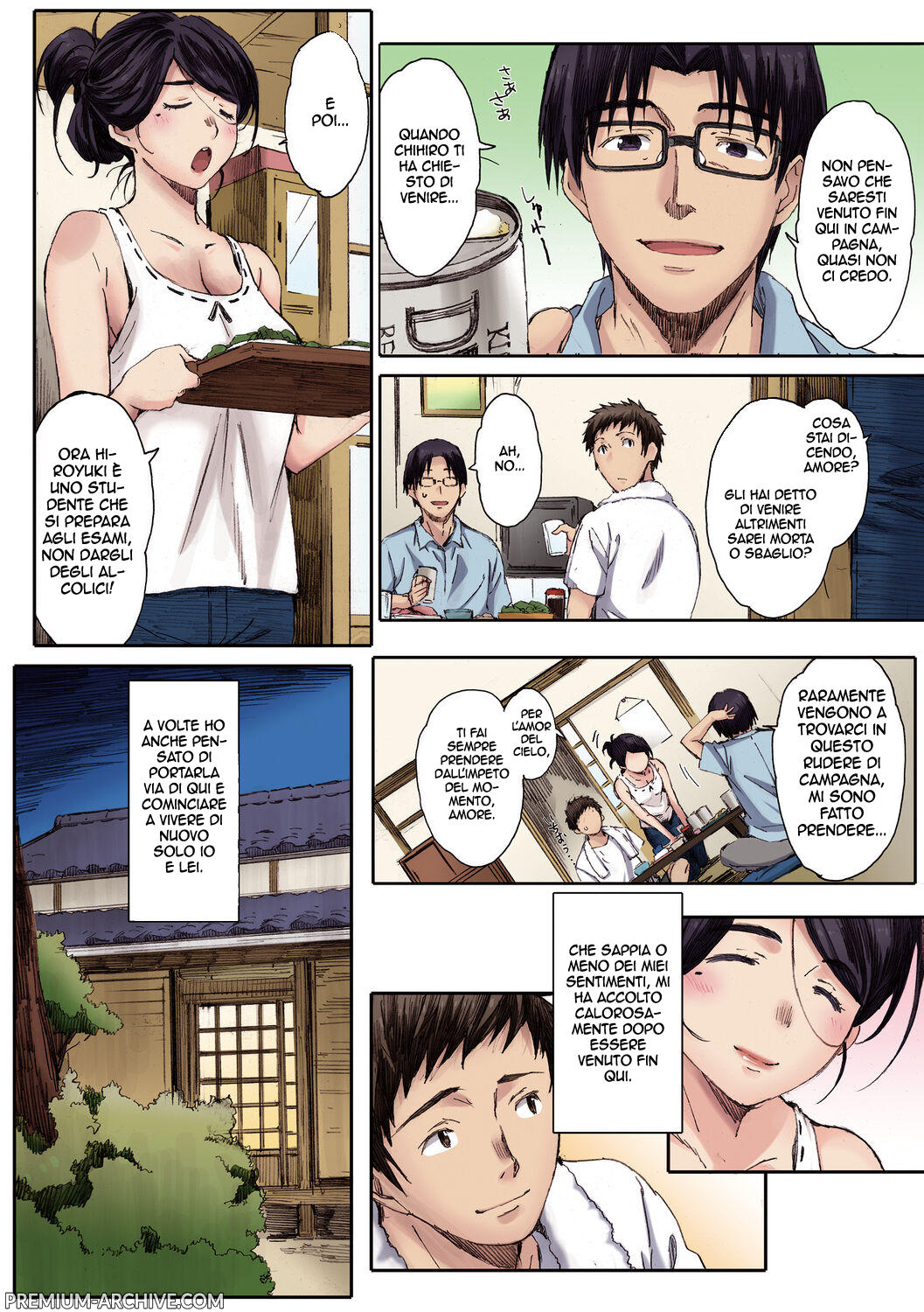 [Arai Kei] Natsu no Hate | Alla Fine dell' Estate (COMIC Megastore 2012-10) [Italian] [Colorized] image number 8