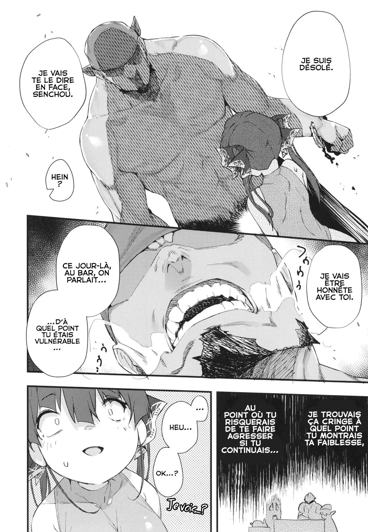 [Hikoushiki (CowBow)] Senchou no Wakarase Haishin Nanda wa! ~￮￮tte Iu na!~ (Houshou Marine) [French][Digital] 画像番号 14