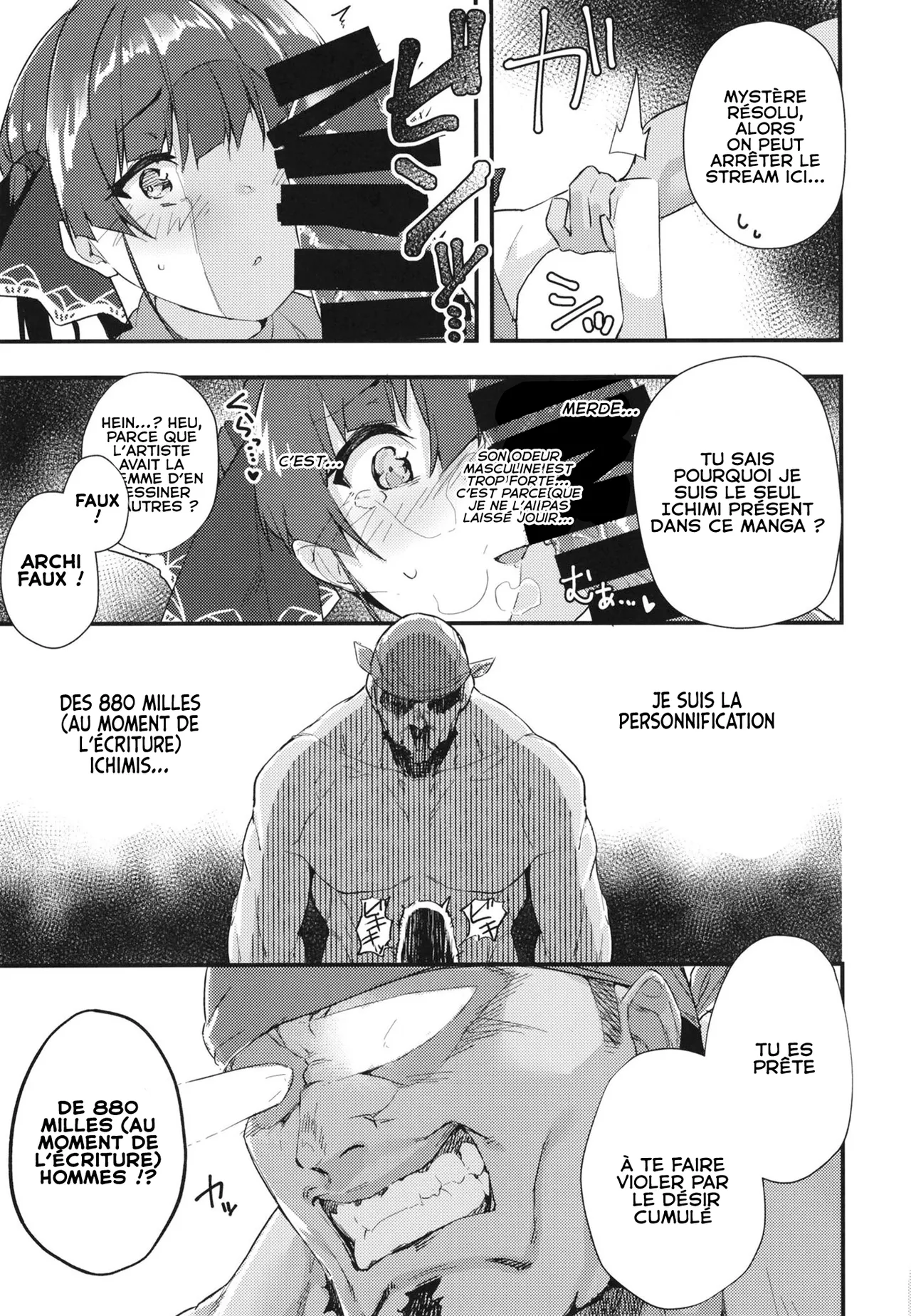 [Hikoushiki (CowBow)] Senchou no Wakarase Haishin Nanda wa! ~￮￮tte Iu na!~ (Houshou Marine) [French][Digital] 画像番号 15