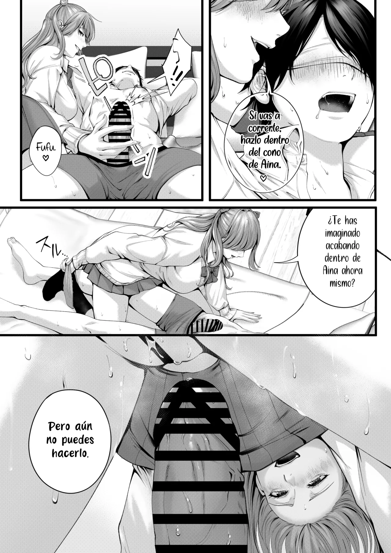 [IRIGA (Yamagiri)] Chorozako Kanojo no Ainachan -Mucchiri Gal to Ichalove H suru Hanashi- | Aina-chan, una novia fácil de convencer. [Spanish] Bildnummer 47