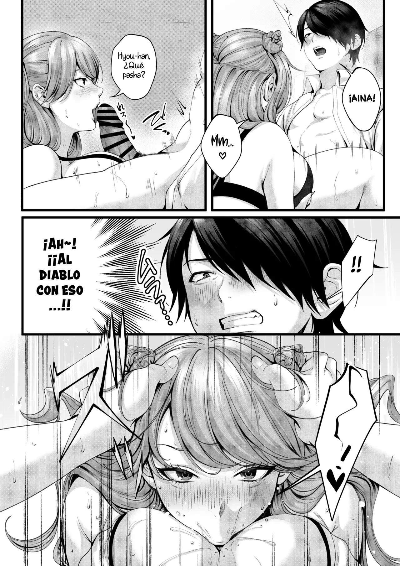 [IRIGA (Yamagiri)] Chorozako Kanojo no Ainachan -Mucchiri Gal to Ichalove H suru Hanashi- | Aina-chan, una novia fácil de convencer. [Spanish] Bildnummer 63