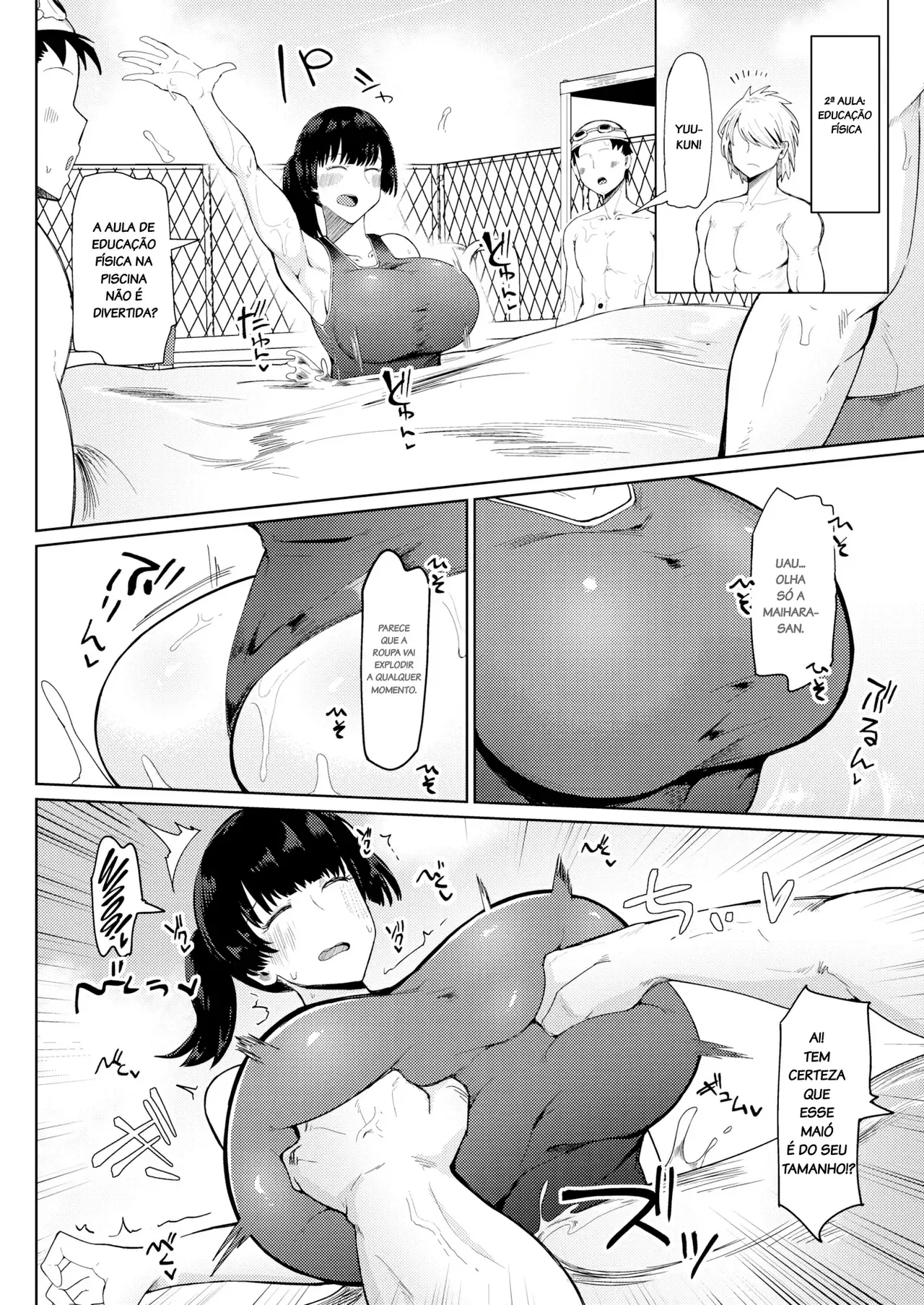 [Fujoujoshi] Muchi Muchi Osananajimi (COMIC Shitsurakuten 2023-06) [Portuguese-BR] [Digital] 图片编号 8