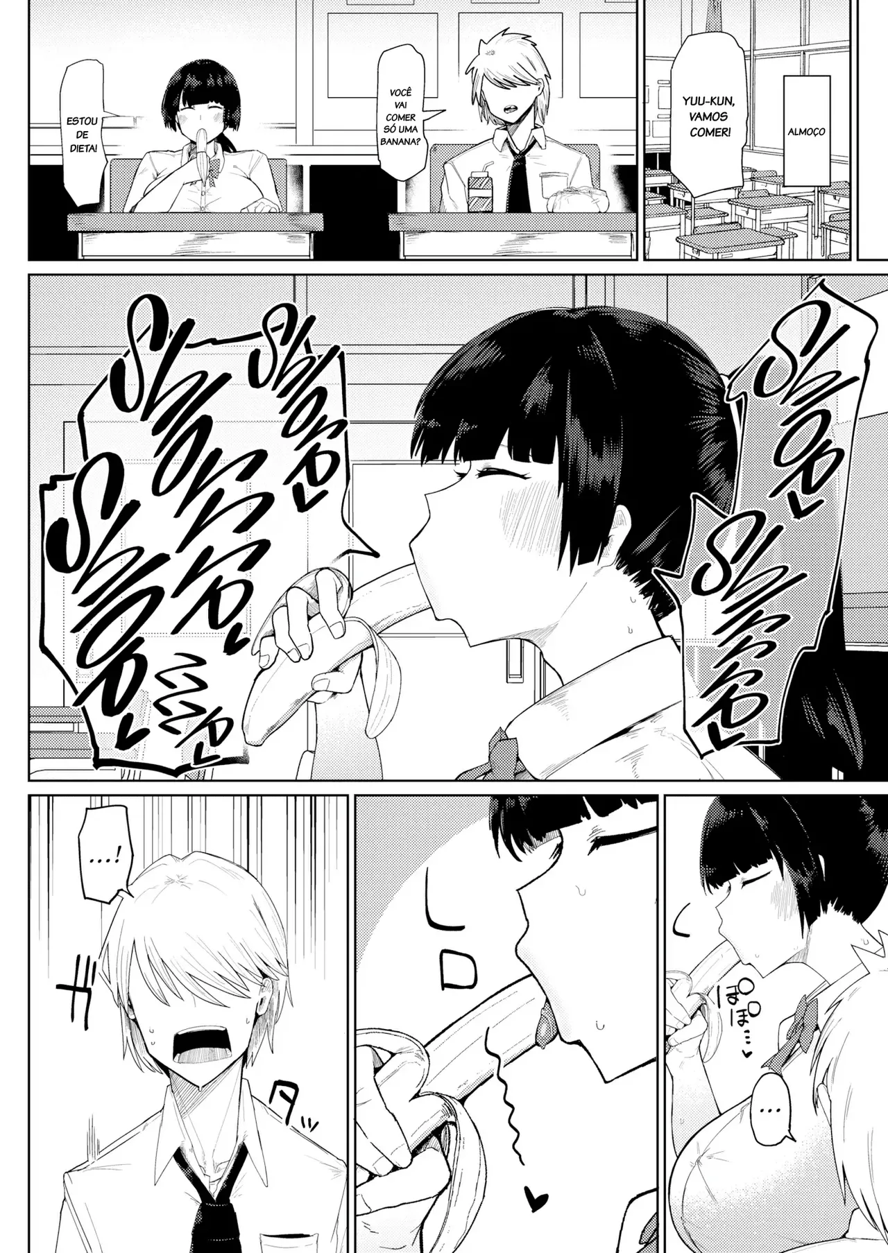 [Fujoujoshi] Muchi Muchi Osananajimi (COMIC Shitsurakuten 2023-06) [Portuguese-BR] [Digital] 图片编号 14