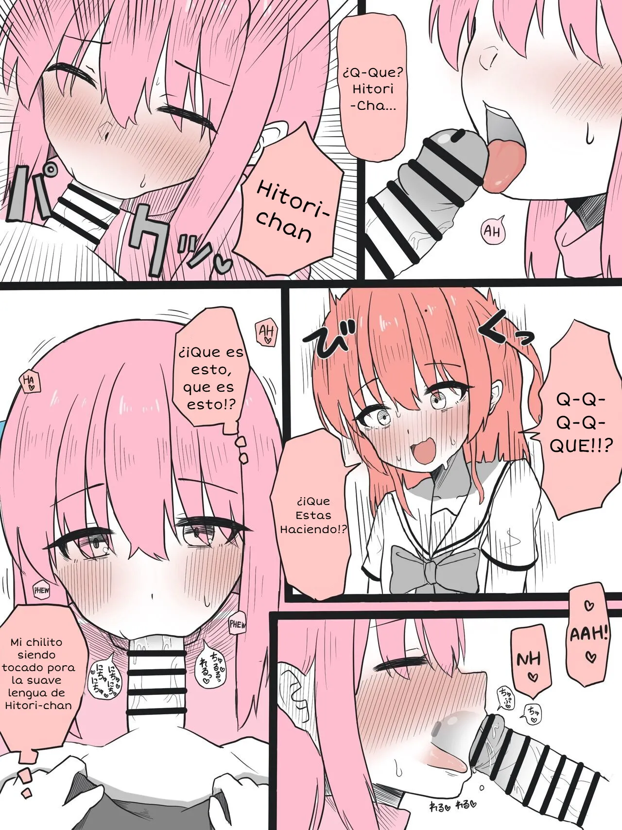 [GOKURIN] Kita-chan ni Haeta Manga (Bocchi The Rock!) [Spanish] [idiota_MX translation] image number 2