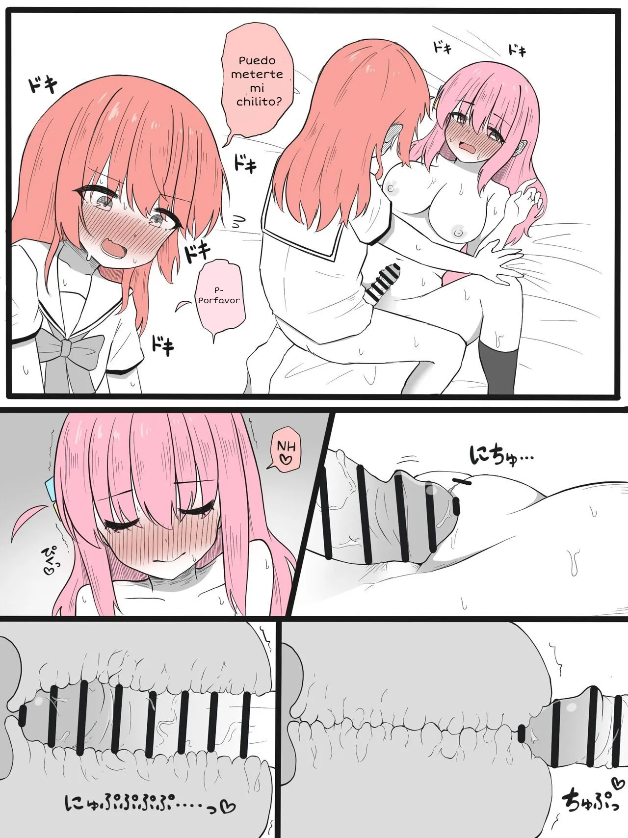 [GOKURIN] Kita-chan ni Haeta Manga (Bocchi The Rock!) [Spanish] [idiota_MX translation] image number 9