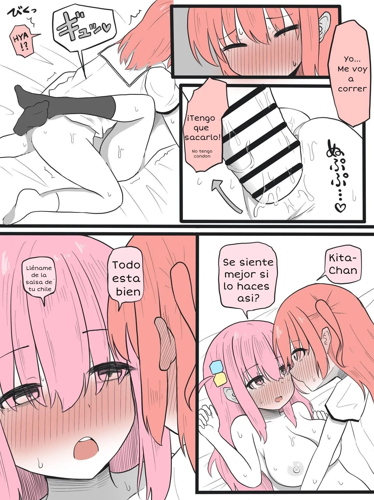 [GOKURIN] Kita-chan ni Haeta Manga (Bocchi The Rock!) [Spanish] [idiota_MX translation] image number 12