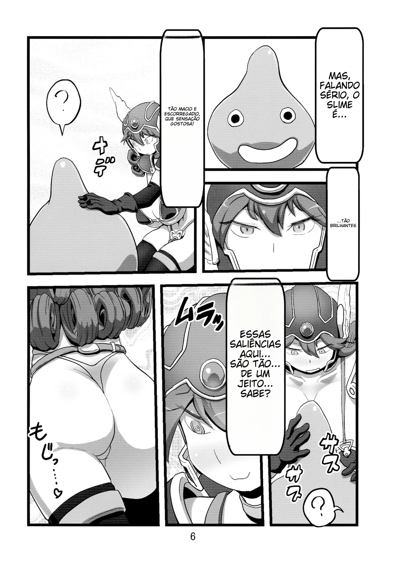 (C88) [Tsurimura (Histamine C)] QUEST OF BOOTY (Dragon Quest III) [Portuguese-BR] 画像番号 8