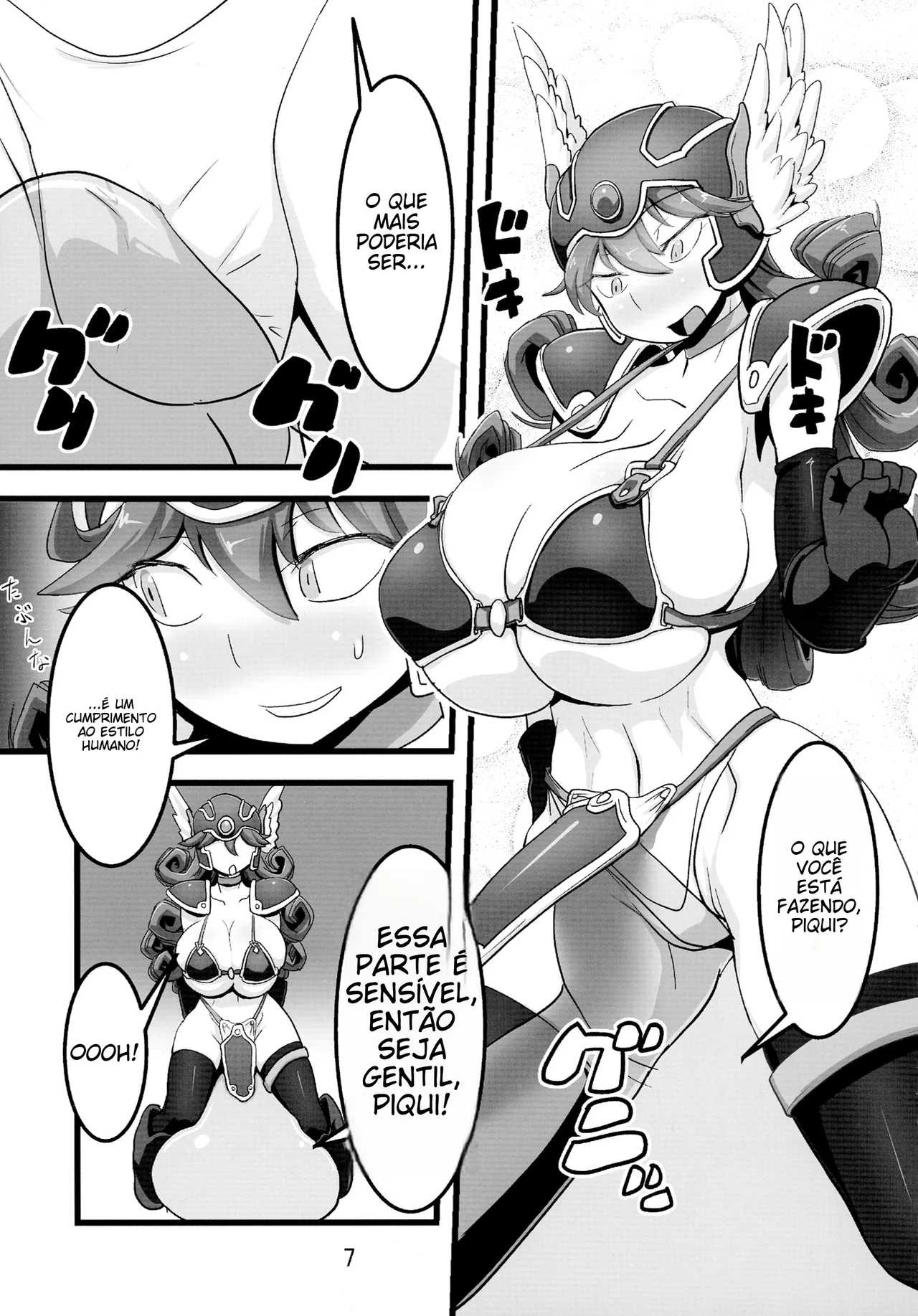 (C88) [Tsurimura (Histamine C)] QUEST OF BOOTY (Dragon Quest III) [Portuguese-BR] 画像番号 9