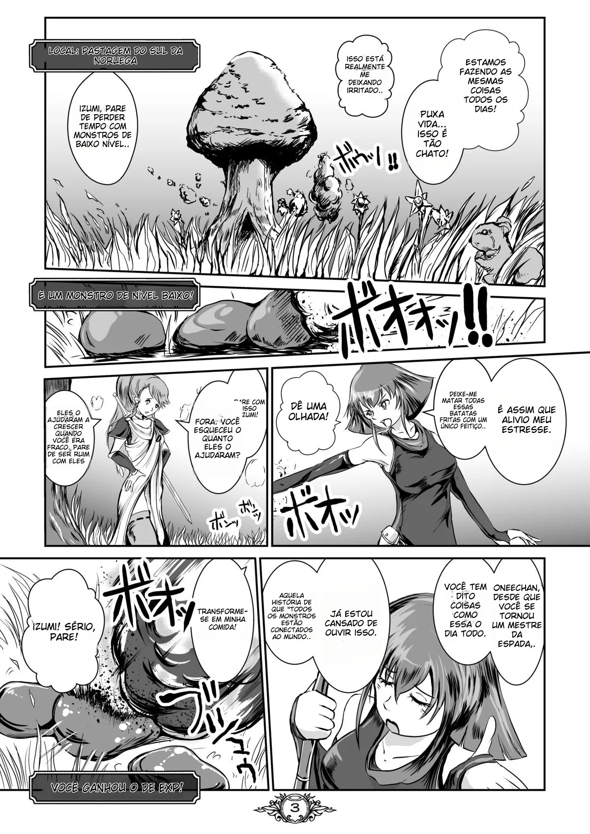 [Erotic Fantasy Larvaturs (Takaishi Fuu)] UNSOLID SLIME [Portuguese-BR] [desudesu] [Digital] imagen número 2