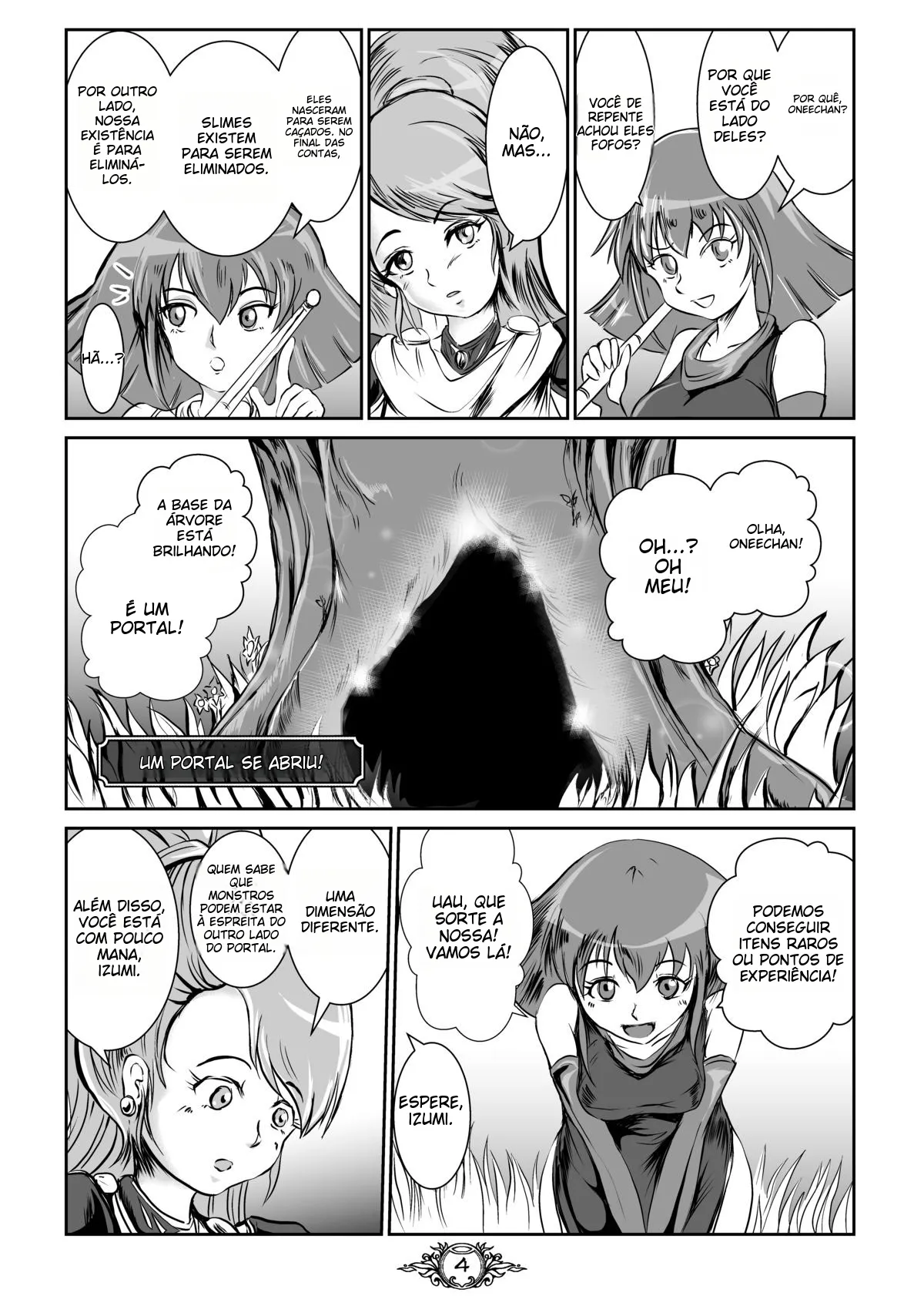 [Erotic Fantasy Larvaturs (Takaishi Fuu)] UNSOLID SLIME [Portuguese-BR] [desudesu] [Digital] imagen número 3