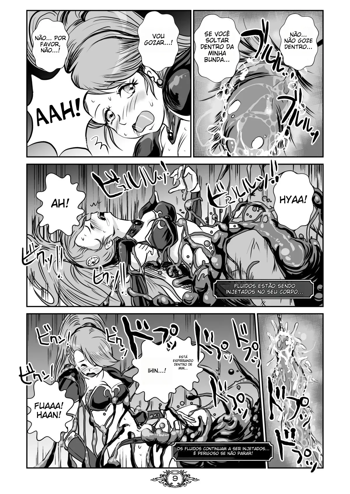 [Erotic Fantasy Larvaturs (Takaishi Fuu)] UNSOLID SLIME [Portuguese-BR] [desudesu] [Digital] imagen número 8