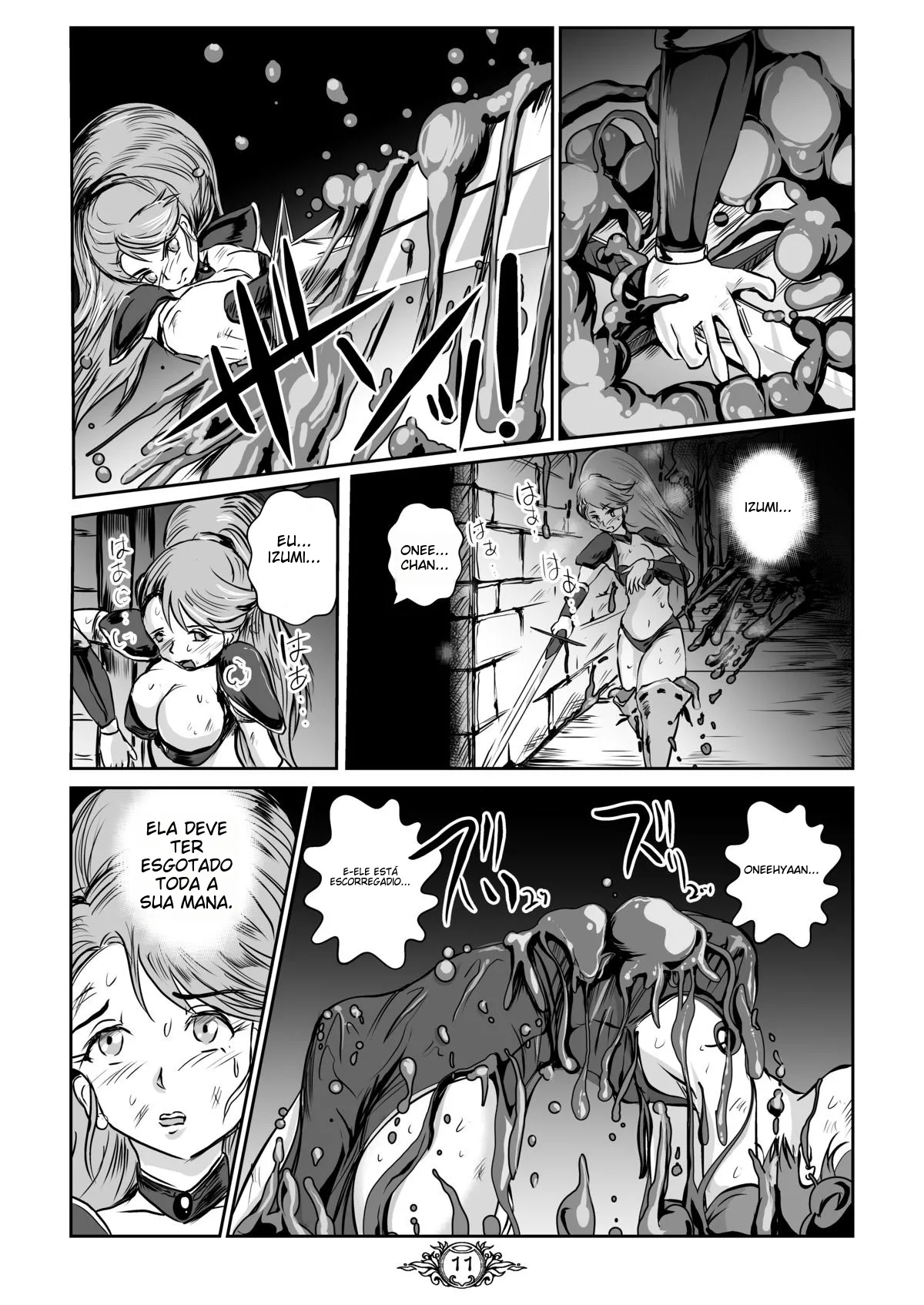 [Erotic Fantasy Larvaturs (Takaishi Fuu)] UNSOLID SLIME [Portuguese-BR] [desudesu] [Digital] imagen número 10