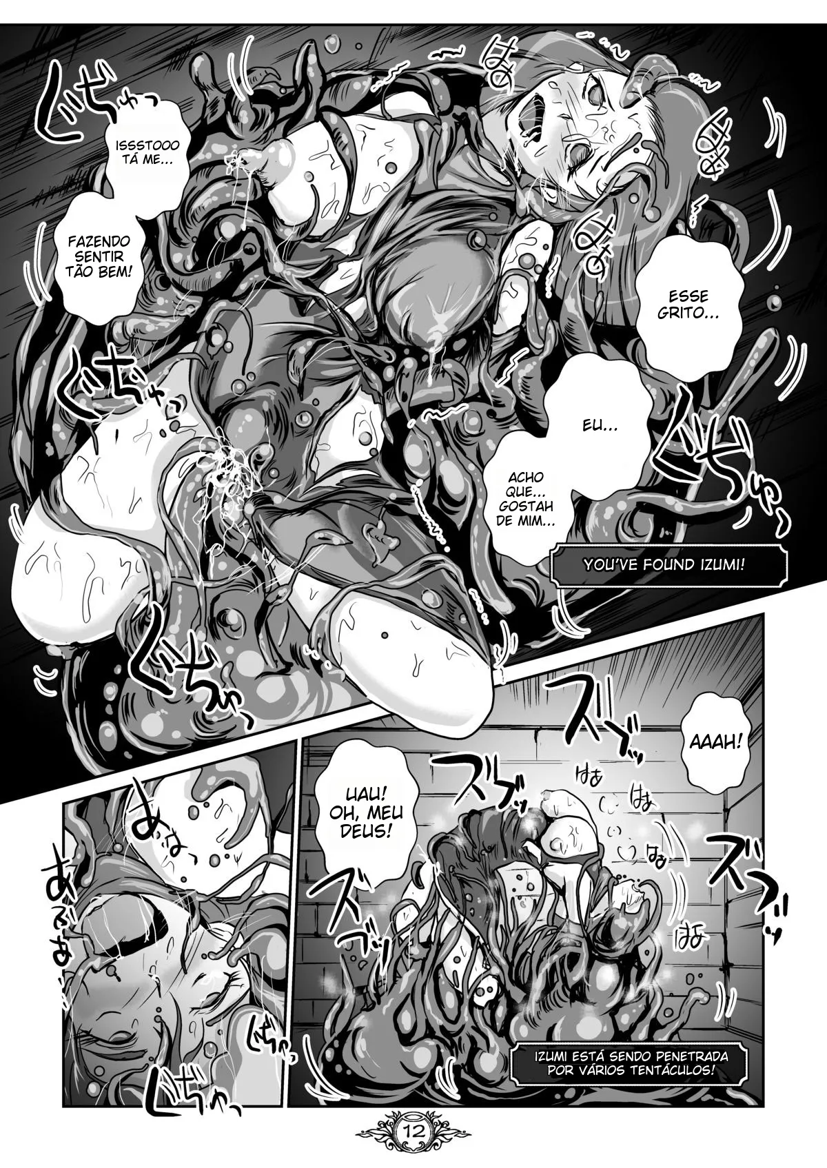 [Erotic Fantasy Larvaturs (Takaishi Fuu)] UNSOLID SLIME [Portuguese-BR] [desudesu] [Digital] imagen número 11