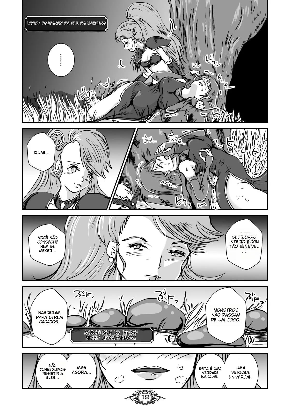 [Erotic Fantasy Larvaturs (Takaishi Fuu)] UNSOLID SLIME [Portuguese-BR] [desudesu] [Digital] imagen número 18