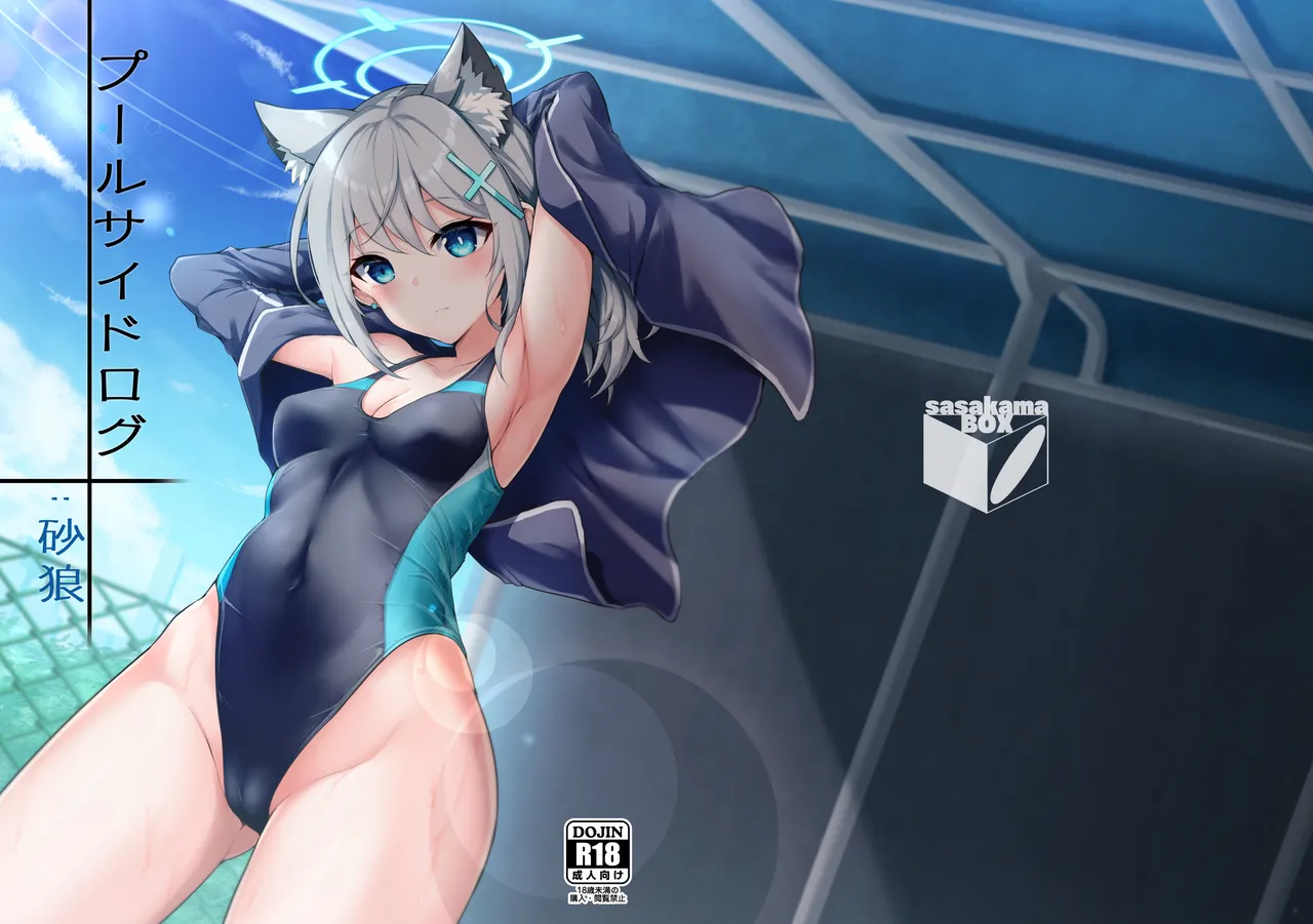 [Sasakama Box (Rumiya Isasa)] Pool Side Log: Sunaookami (Blue Archive) [Chinese] [Digital] numero di immagine  1