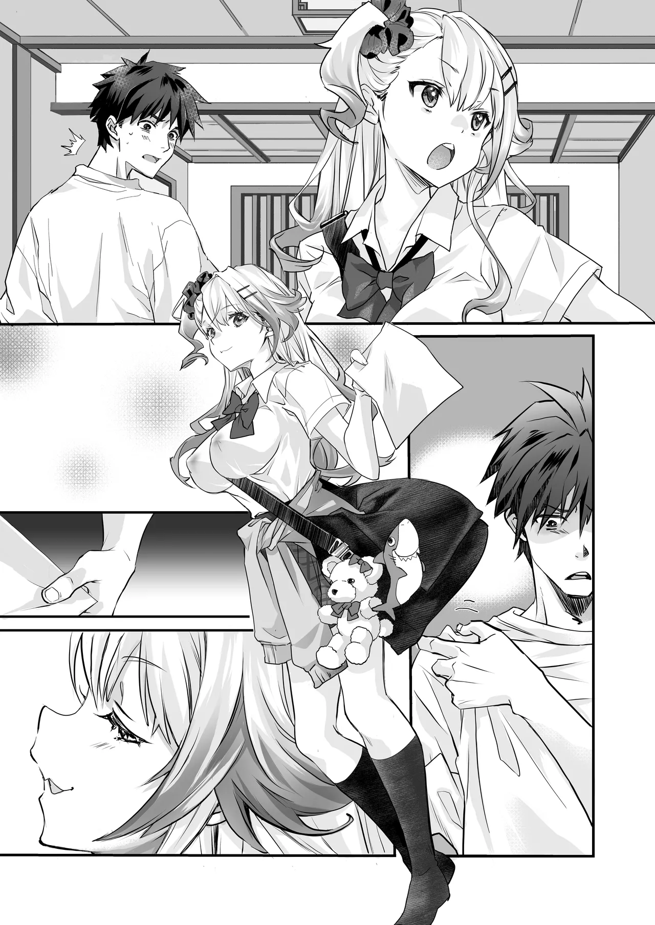 [AQ Kotobuki (Tikimaro)] Seiyoku Tsuyotsuyo Gal to Dosukebe Share House image number 34