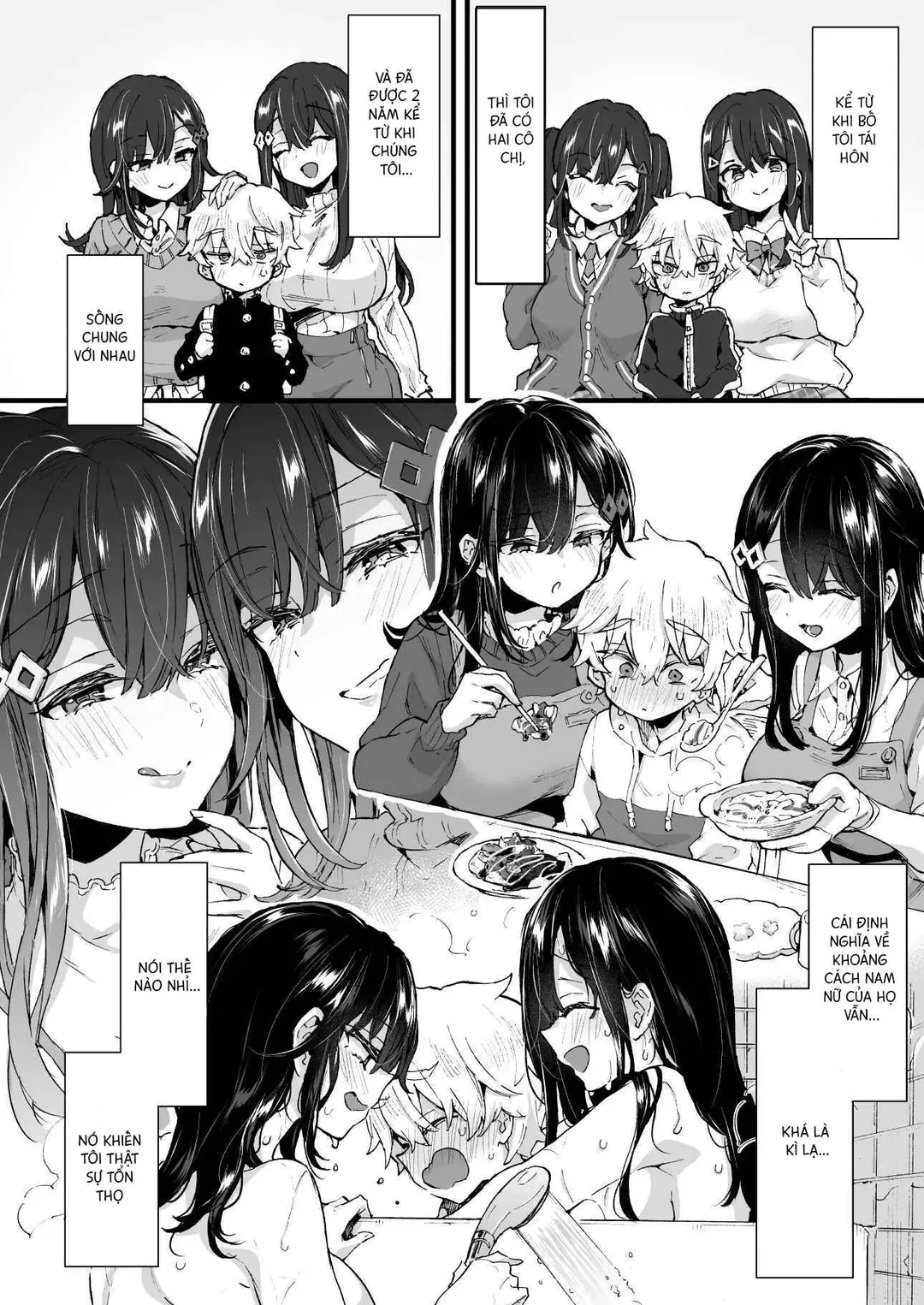 [Koniro Drops (Morishima Kon)] Onee-chan to Yofukashi! - Staying Up Late With The Sisters [Vietnamese Tiếng Việt] [Digital] 图片编号 7